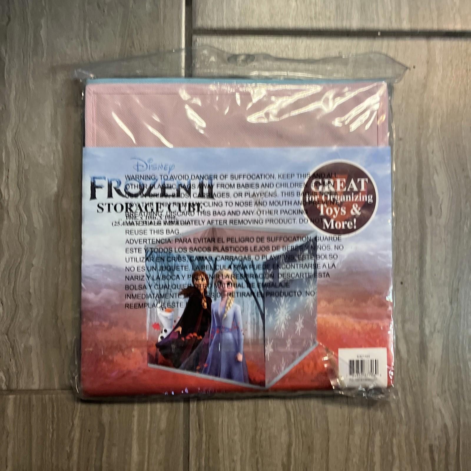 Disney Disney Frozen 2 Collapsible Storage Cube 10in x 10in x 10in Size ONE SIZE - 4 Thumbnail