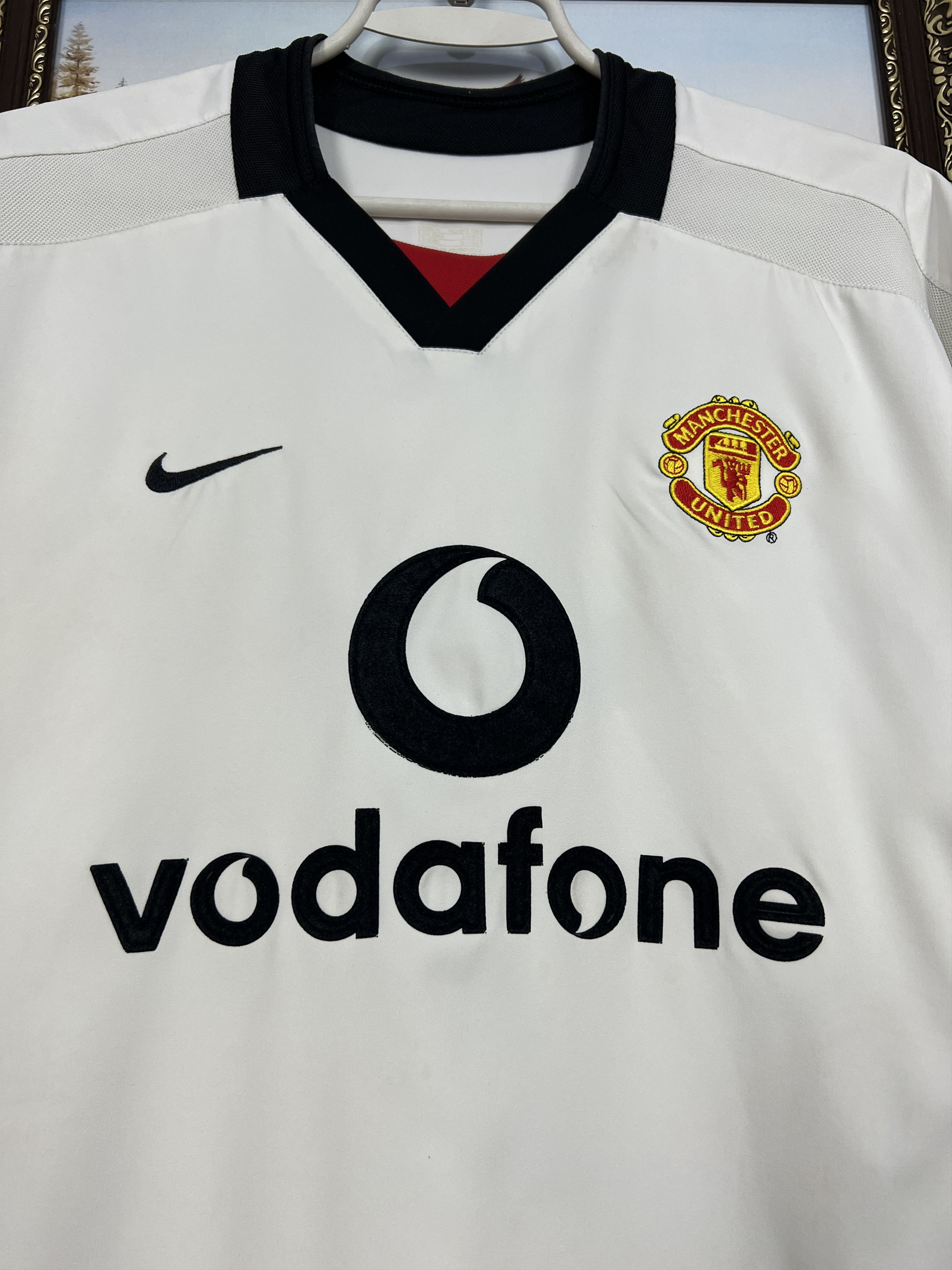 Nike Manchester United Away football shirt 2002 Nike #7 Beckham Size US M / EU 48-50 / 2 - 3 Thumbnail