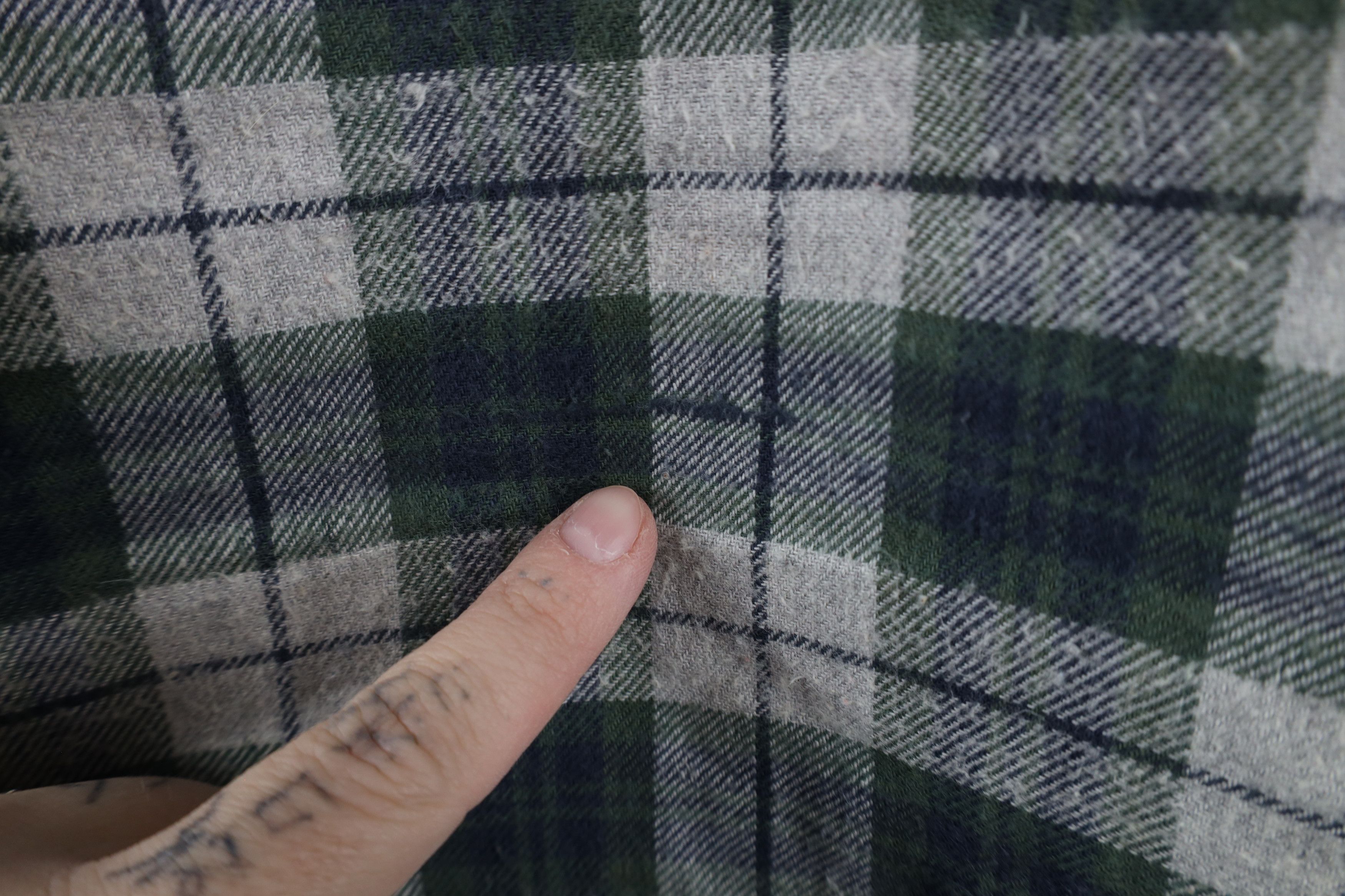 Vintage Vintage 90s Streetwear Flannel Shirt Jacket Jac Shirt Size US L / EU 52-54 / 3 - 11 Thumbnail