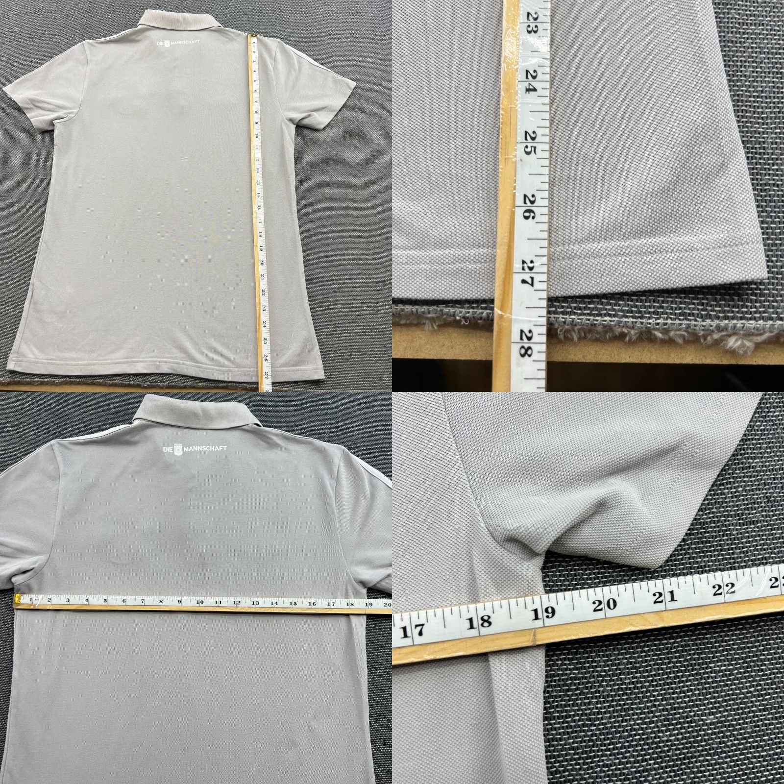 Adidas adidas Germany 2017 2018 Polo Shirt Shirt Mens Medium Gray Nike? Wait no. Size US M / EU 48-50 / 2 - 8 Thumbnail