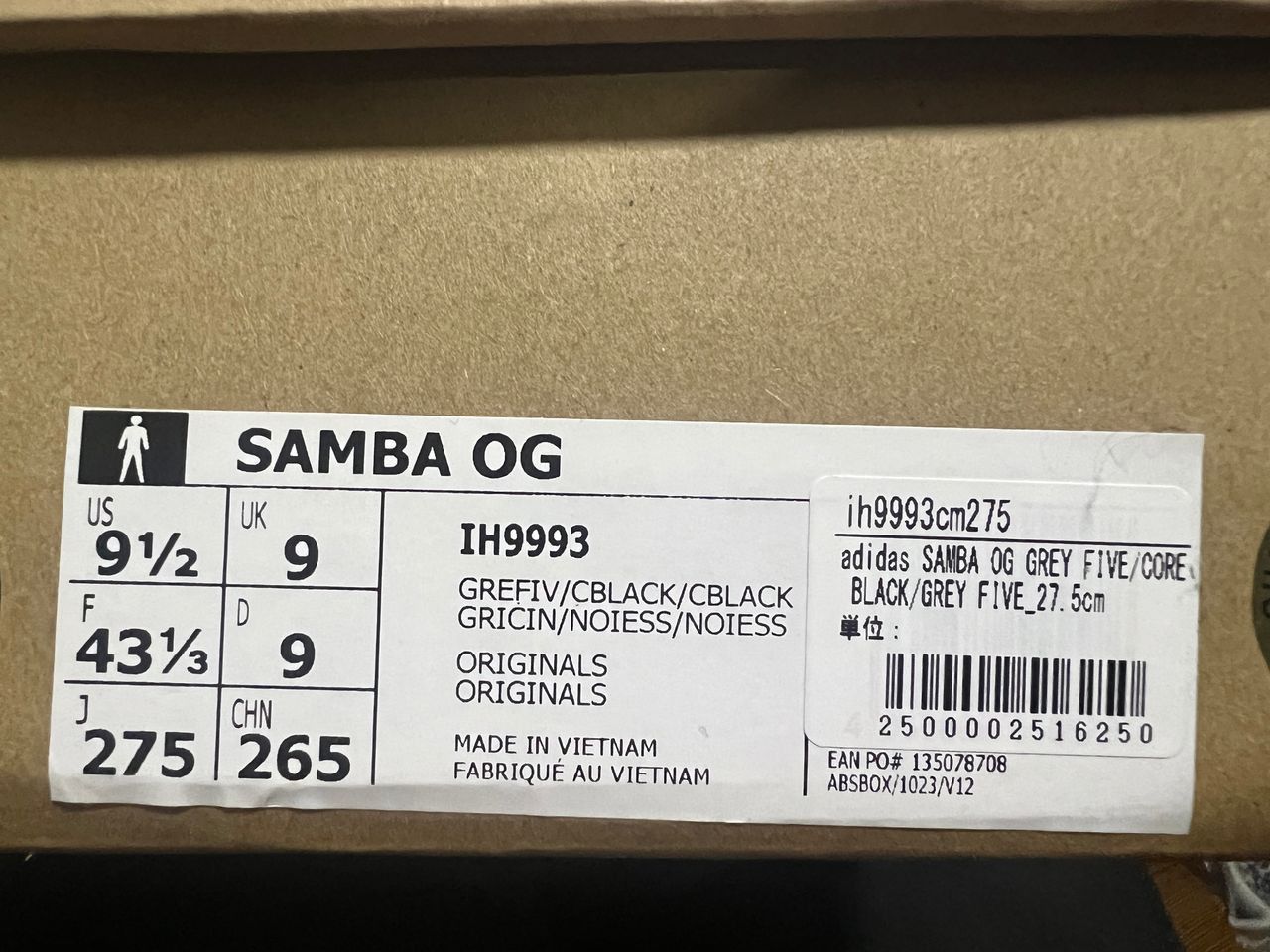 Adidas SAMBA OG Size US 9.5 / EU 42-43 - 9 Thumbnail