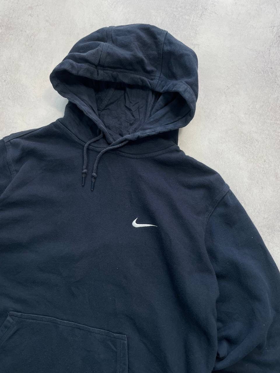 Japanese Brand × Nike × Vintage Vintage Nike Baggy Fit Swoosh Hoodie Y2K Size US L / EU 52-54 / 3 - 3 Thumbnail