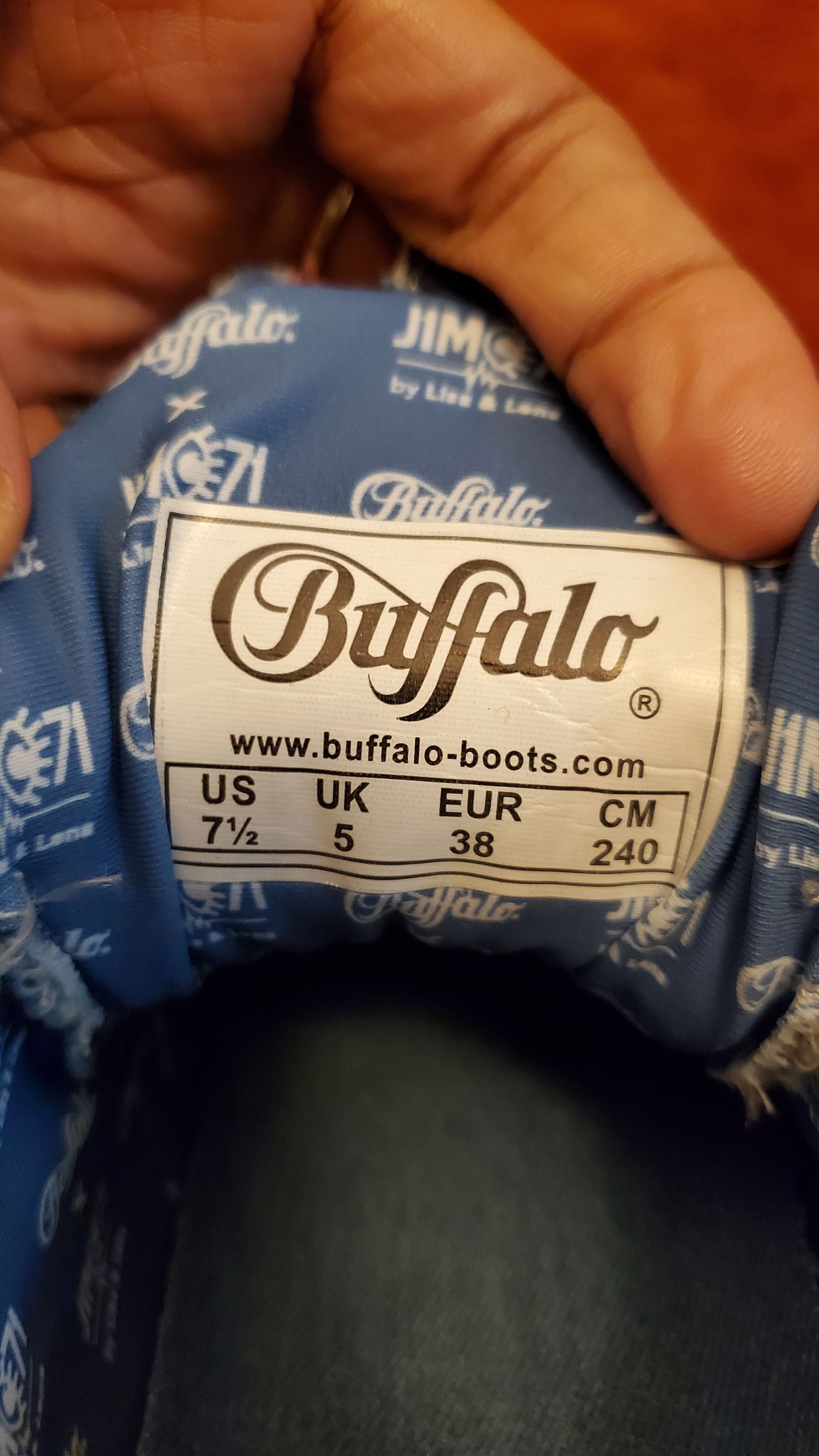 Buffalo London BUFFALO LONDON x J1MO71 chunky platform denim sneakers Size US 7.5 / IT 37.5 - 1 Thumbnail