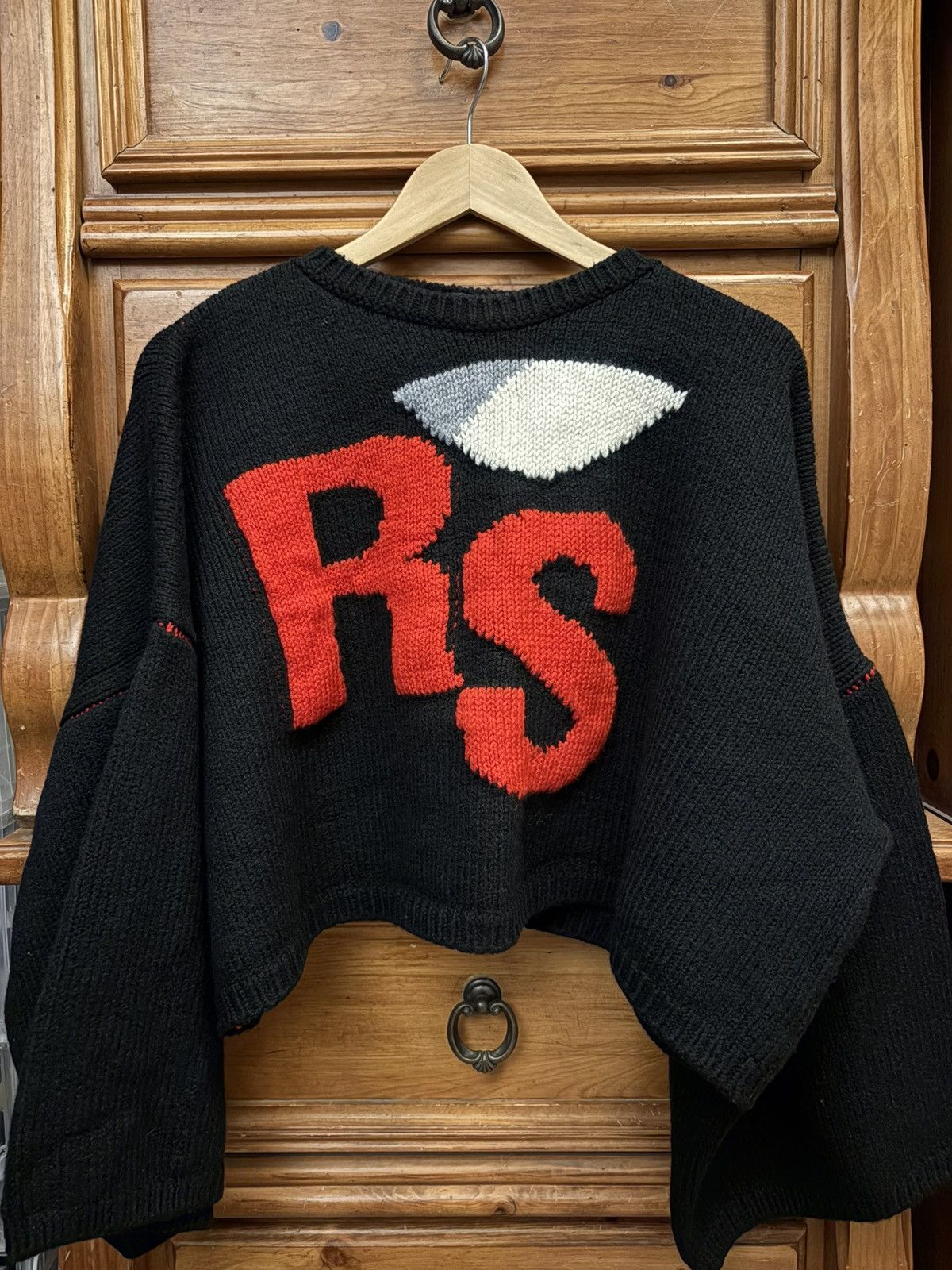 Raf Simons Raf Simons RS wide knitwear sweater Size US XS / EU 42 / 0 - 1 Thumbnail