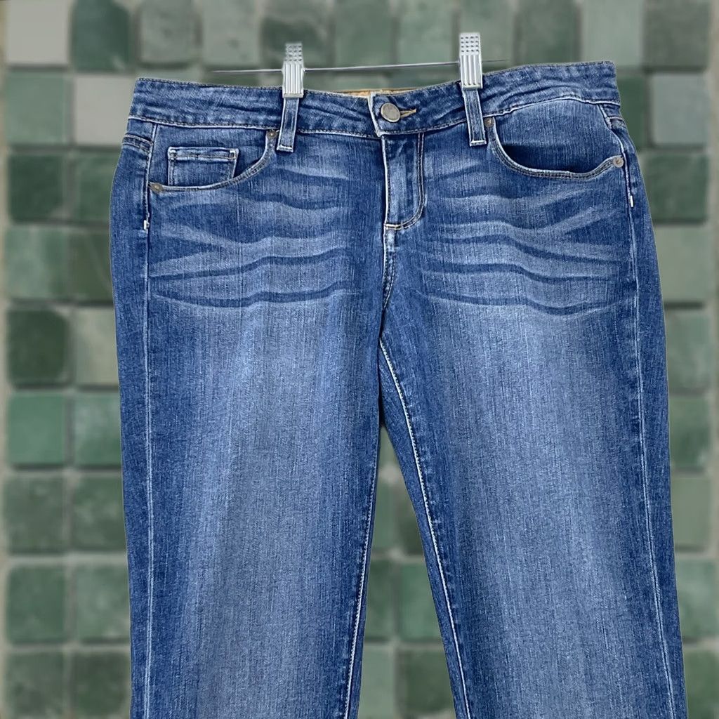 Paige Paige Jimmy Denim Skinny Jeans Womens Size 26 Blue Mid-Rise Stretch Jeans Size 26" / US 2 / IT 38 - 1 Thumbnail