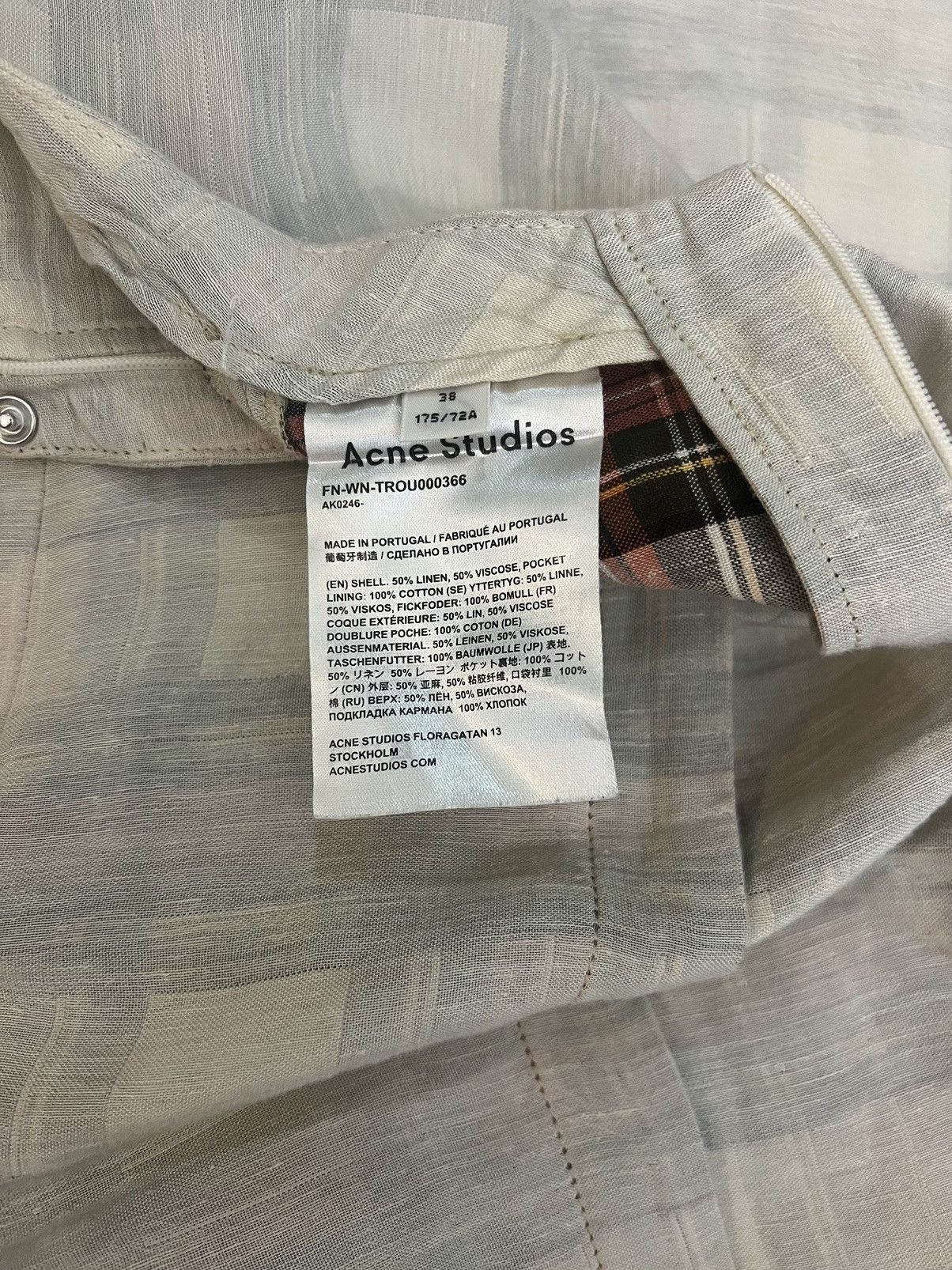 Acne Studios Acne studios side zip pants Size 27" / US 4 / IT 40 - 4 Thumbnail