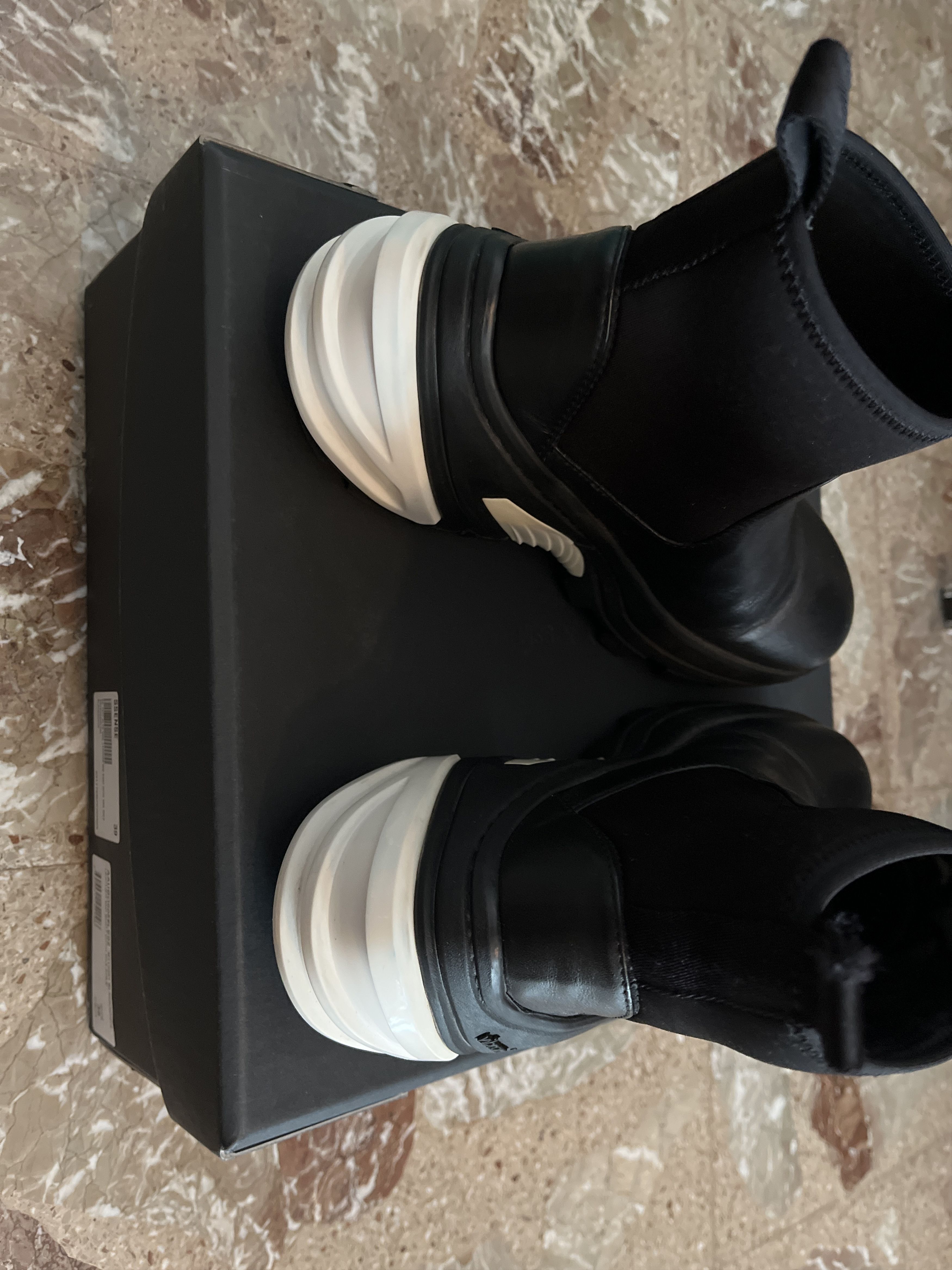 1017 ALYX 9SM Alyx leather mid boots with vibram sole Size US 6 / EU 39 - 3 Thumbnail