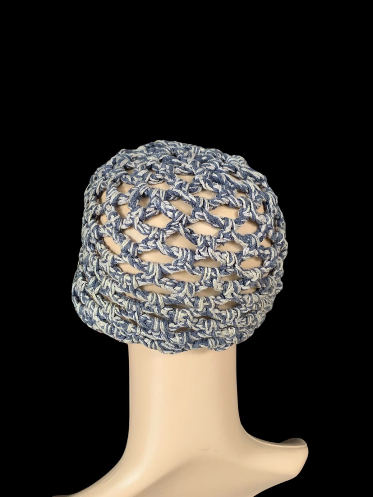Japanese Brand × Kapital × Vintage Crochet Knitted Beanie Hat Hand Made Japanese style Size ONE SIZE - 3 Thumbnail