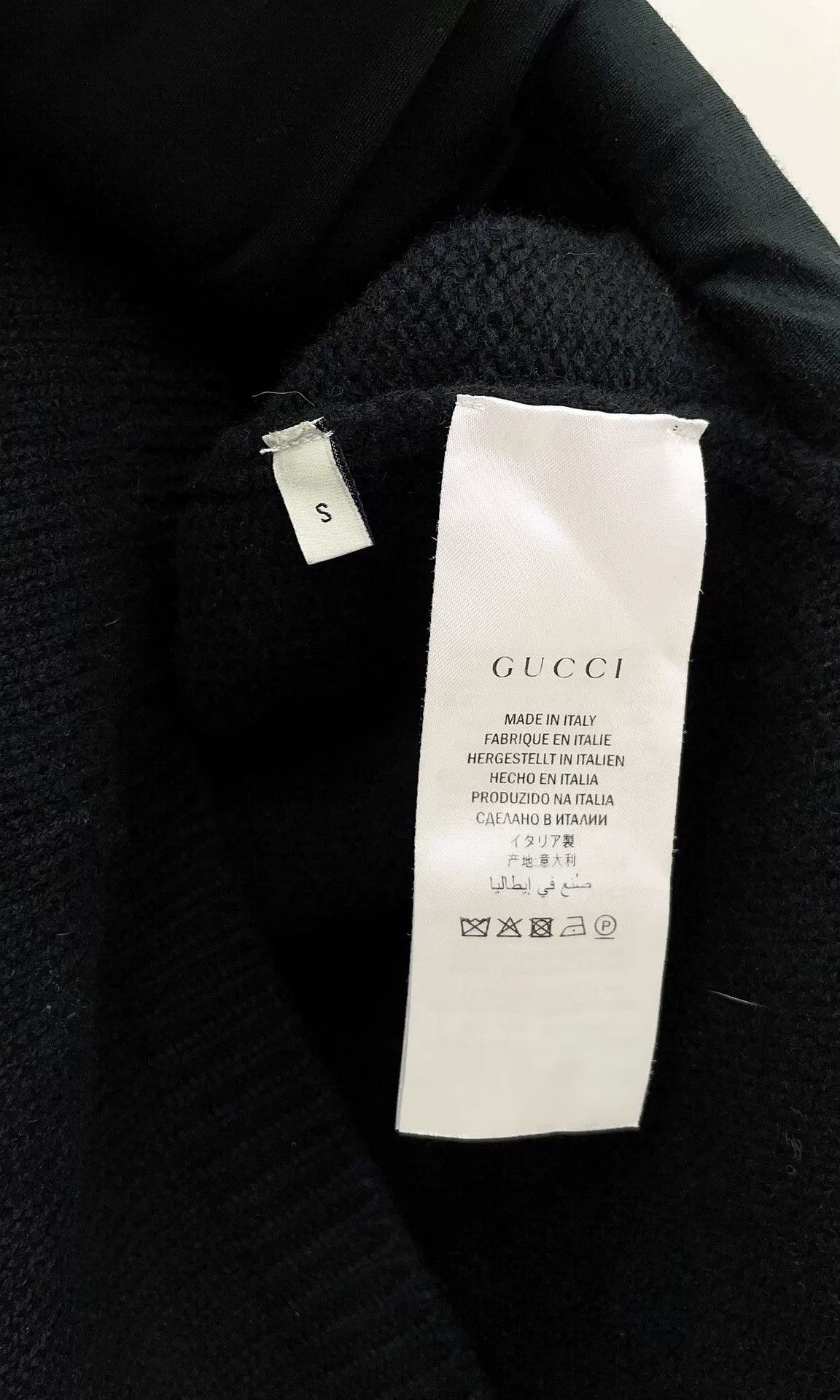 Gucci Gucci Embroidery Wool V-Neck Sweater Size US S / EU 44-46 / 1 - 8 Thumbnail