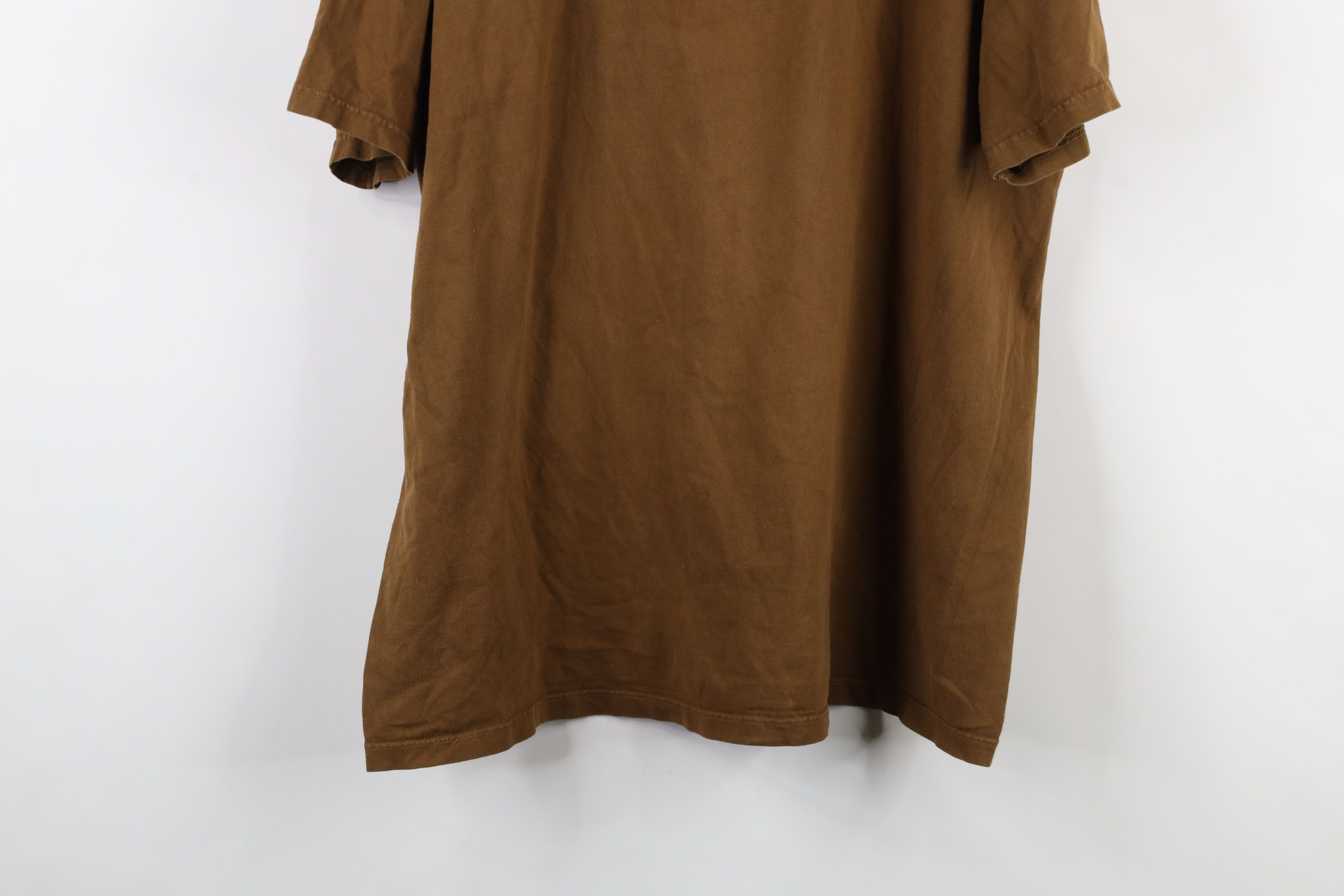 Ralph Lauren × Vintage Vintage 90s Ralph Lauren Short Sleeve T-Shirt Cotton Breen Size US XL / EU 56 / 4 - 14 Thumbnail
