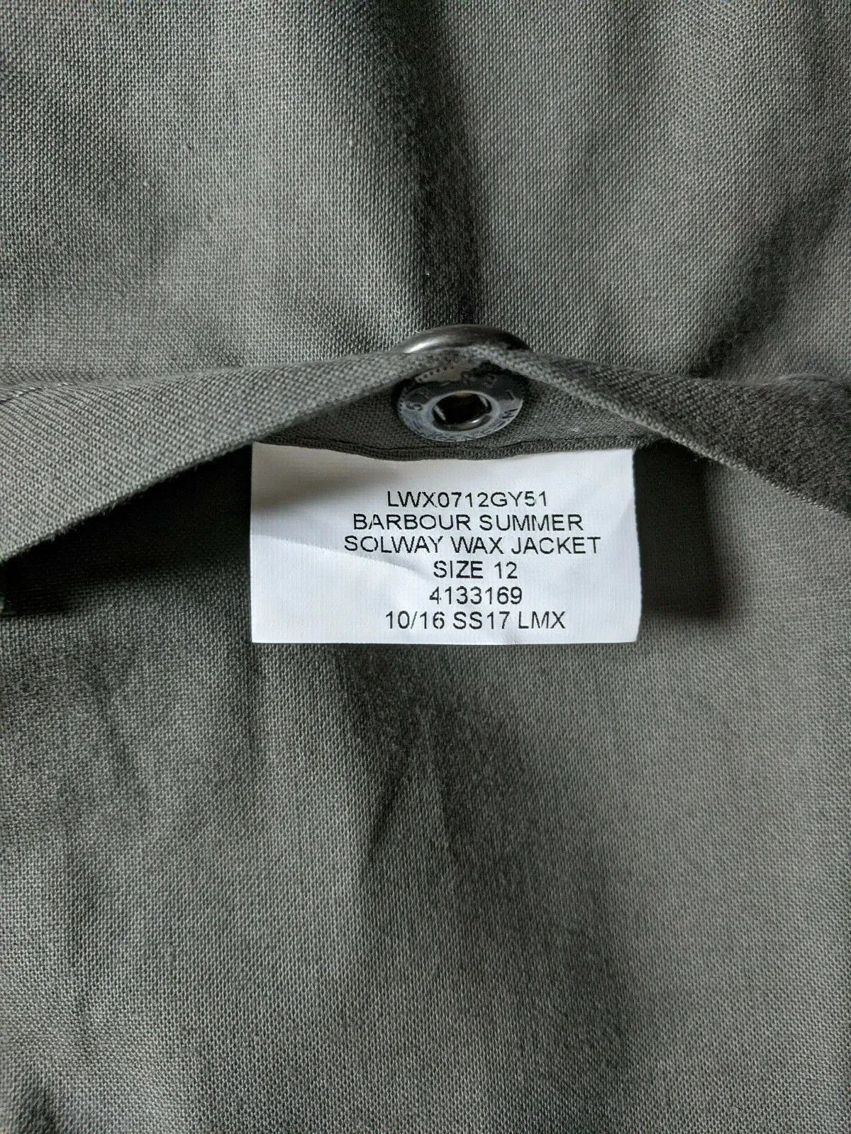 Barbour Barbour Summer Solway Wax Jacket Size US8 Size M / US 6-8 / IT 42-44 - 7 Thumbnail