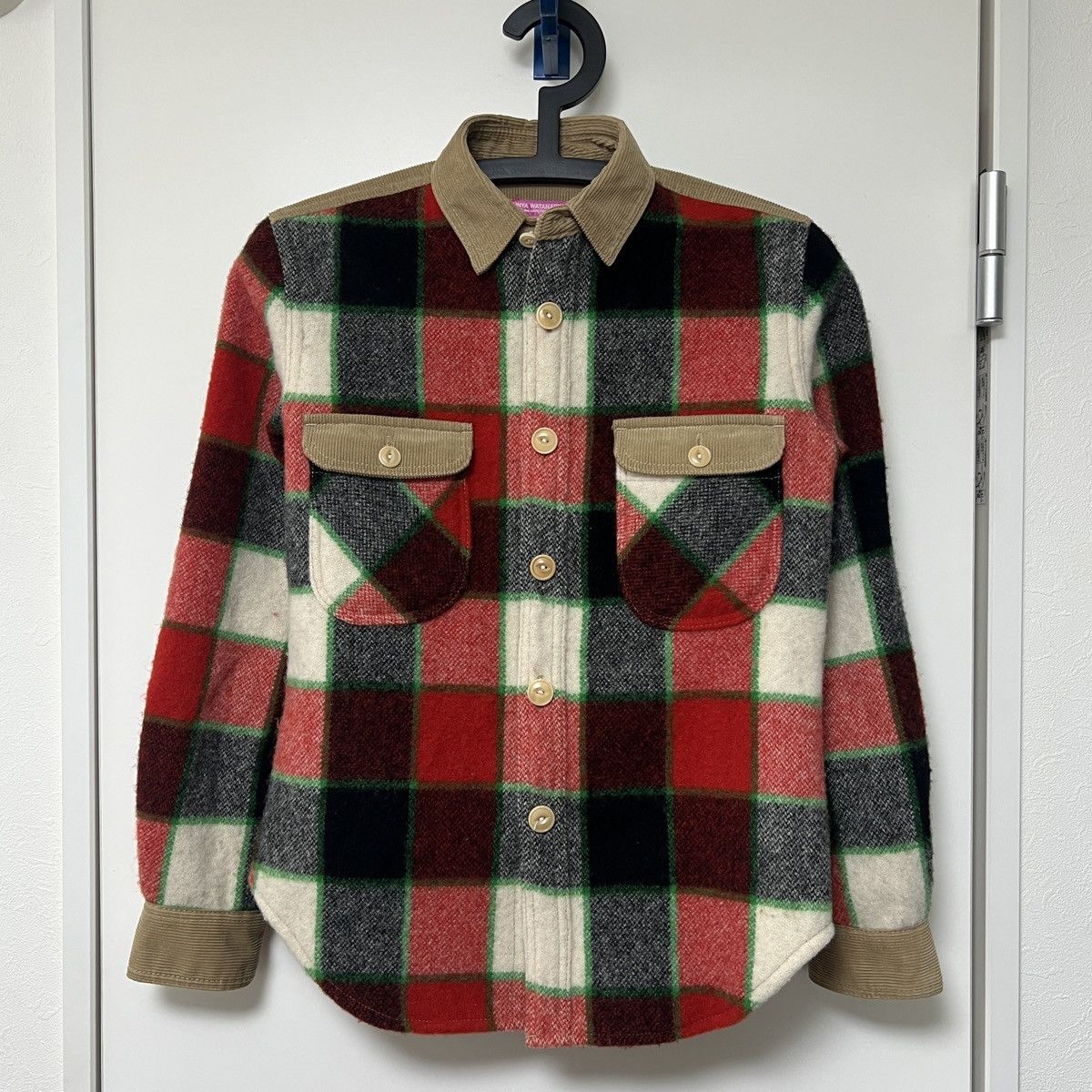 Comme des Garcons × Junya Watanabe Junya Watanabe Wool Flannel Shirt Jacket Size US S / EU 44-46 / 1 - 1 Thumbnail