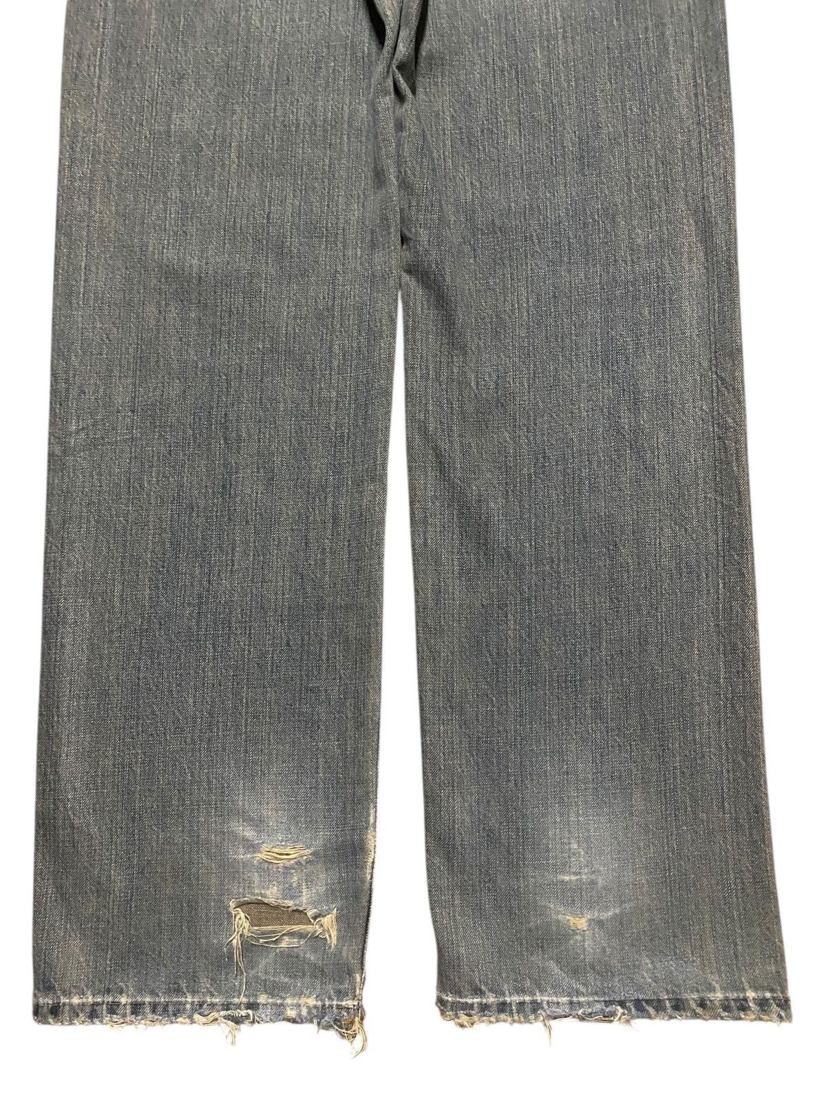 Wrangler Wrangler Authentic Western geams Distressed Loose Jeans Size US 30 / EU 46 - 6 Thumbnail