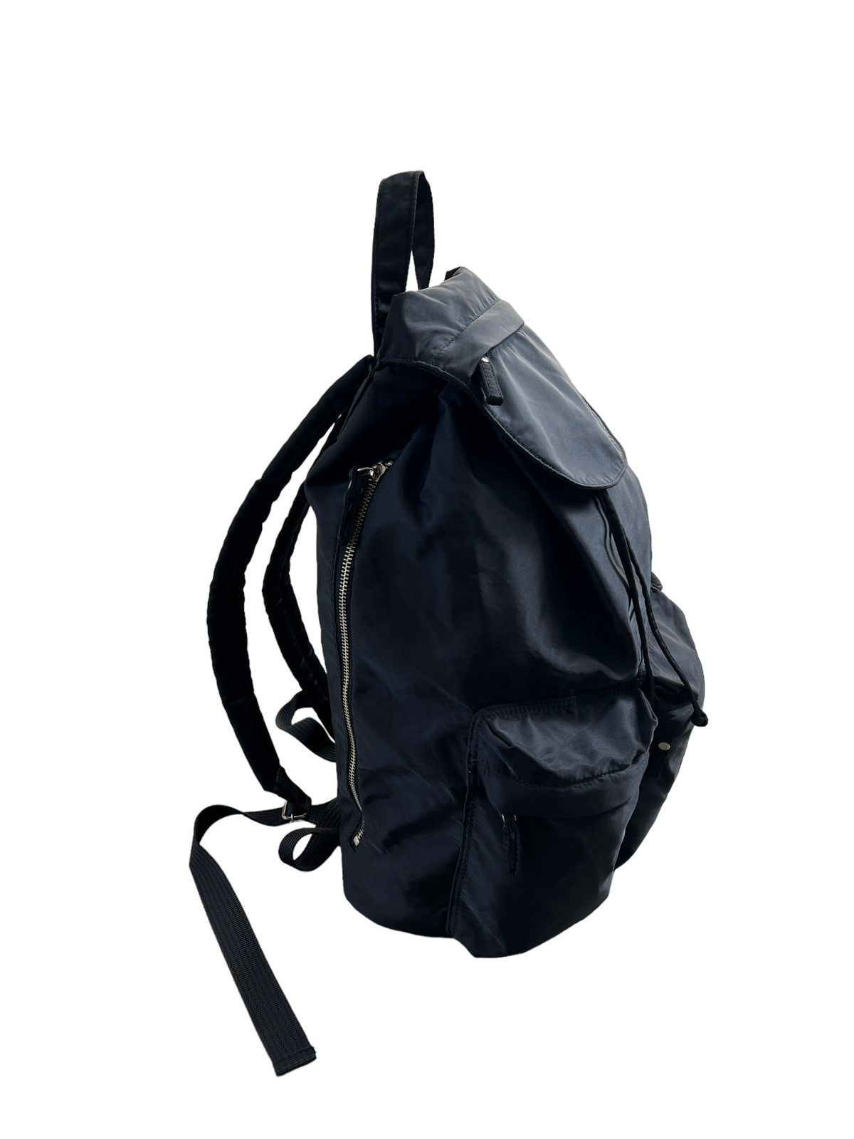 Jean Paul Gaultier 1990 Jean Paul Gaultier Embossed Logo Tanker Backpack Size ONE SIZE - 5 Thumbnail