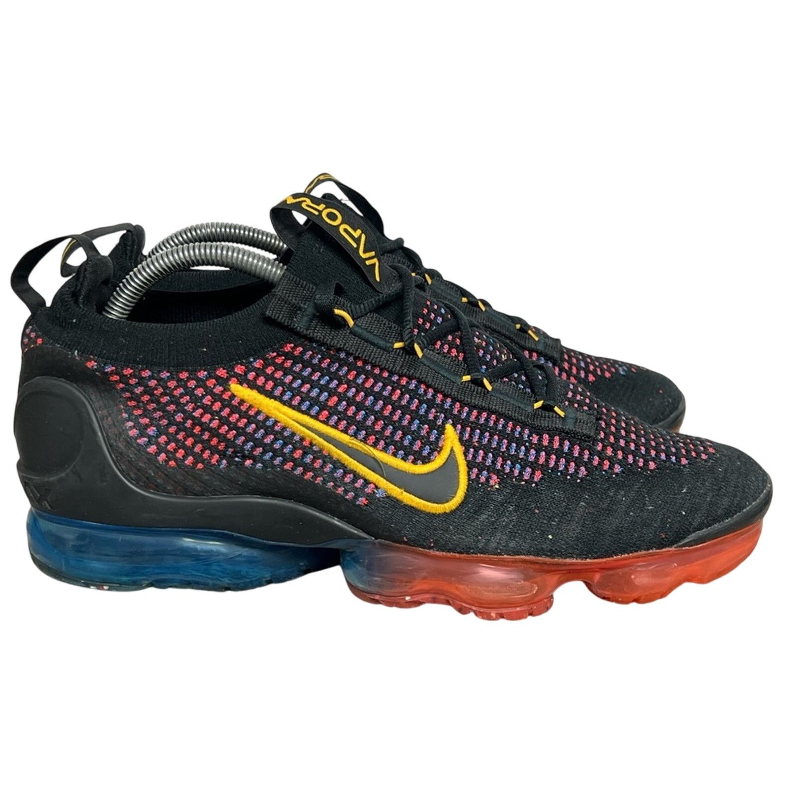 Nike Nike Air VaporMax Flyknit 2021 Black Multi Mens 9.5 Shoes Size US 9.5 / EU 42-43 - 2 Thumbnail
