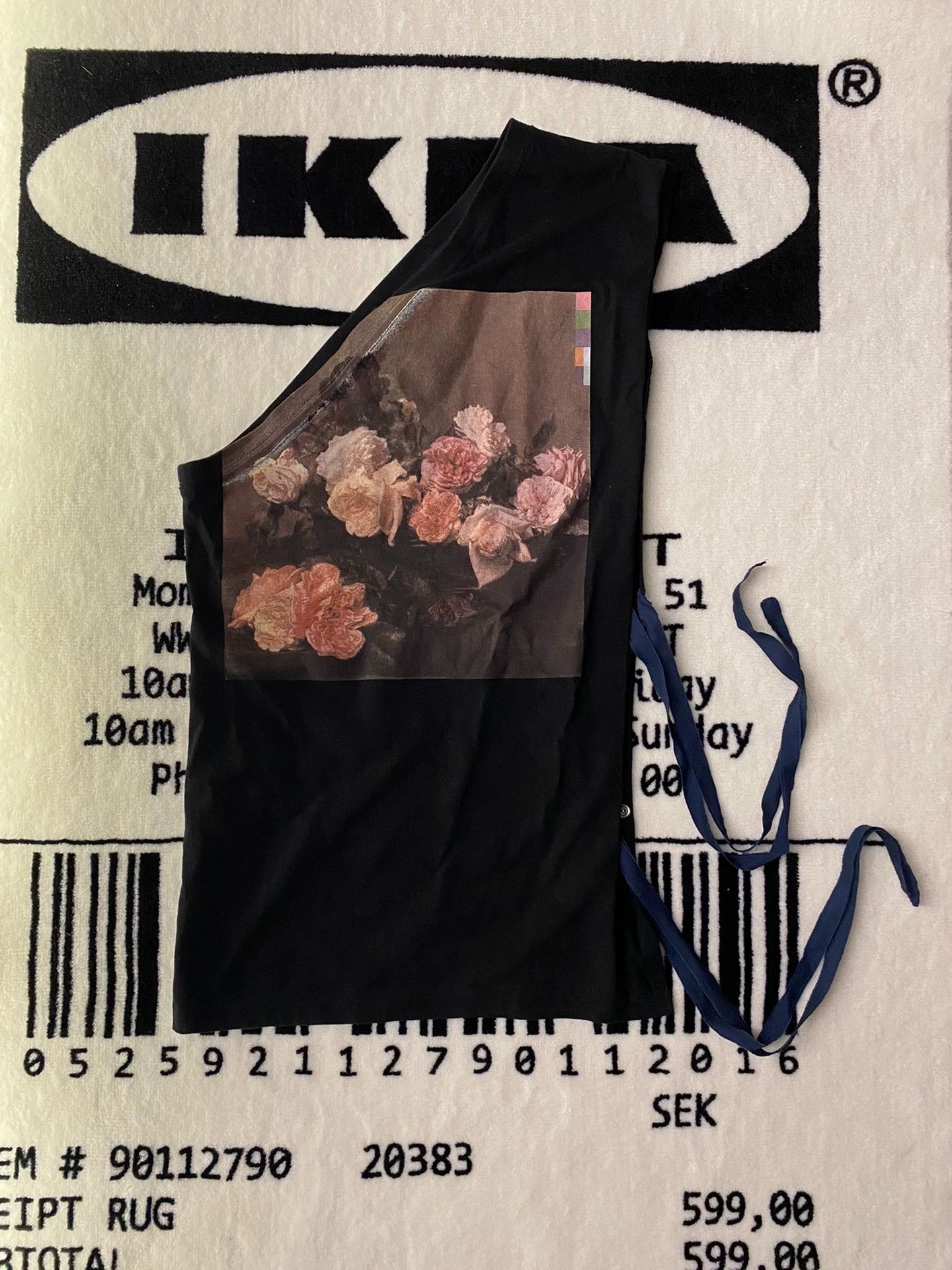 Raf Simons One-shoulder t-shirt