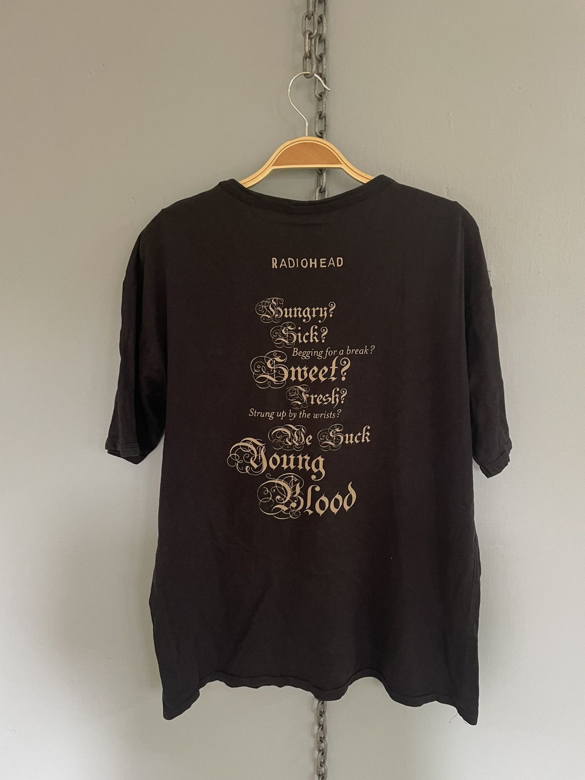 Band Tees Vintage 90s Radiohead British rock band t shirt Size US L / EU 52-54 / 3 - 2 Thumbnail