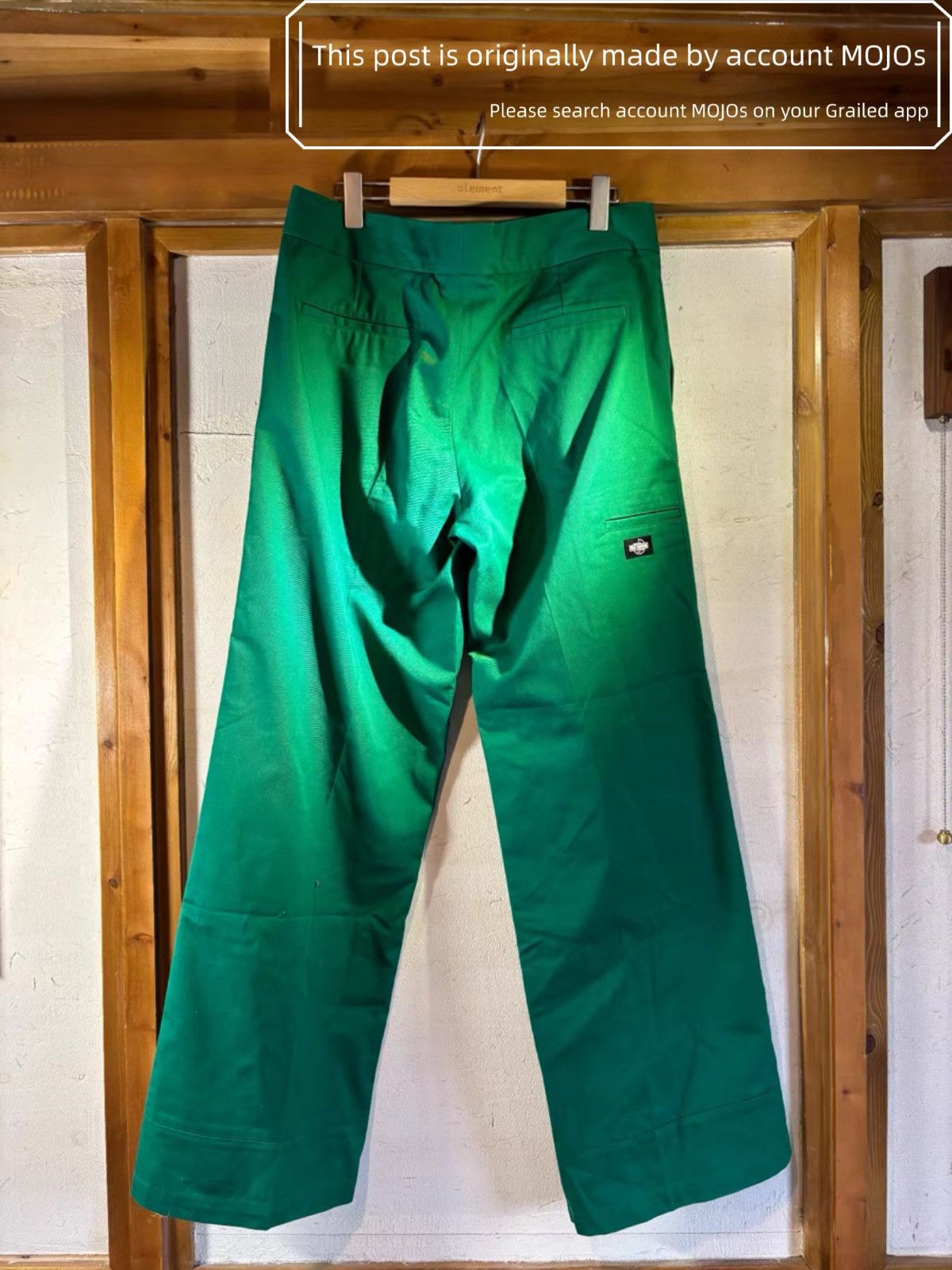 Raf Simons Sz 48 Raf Simons Double Knee Patch Pants Green mojos28 Size US 32 / EU 48 - 6 Thumbnail