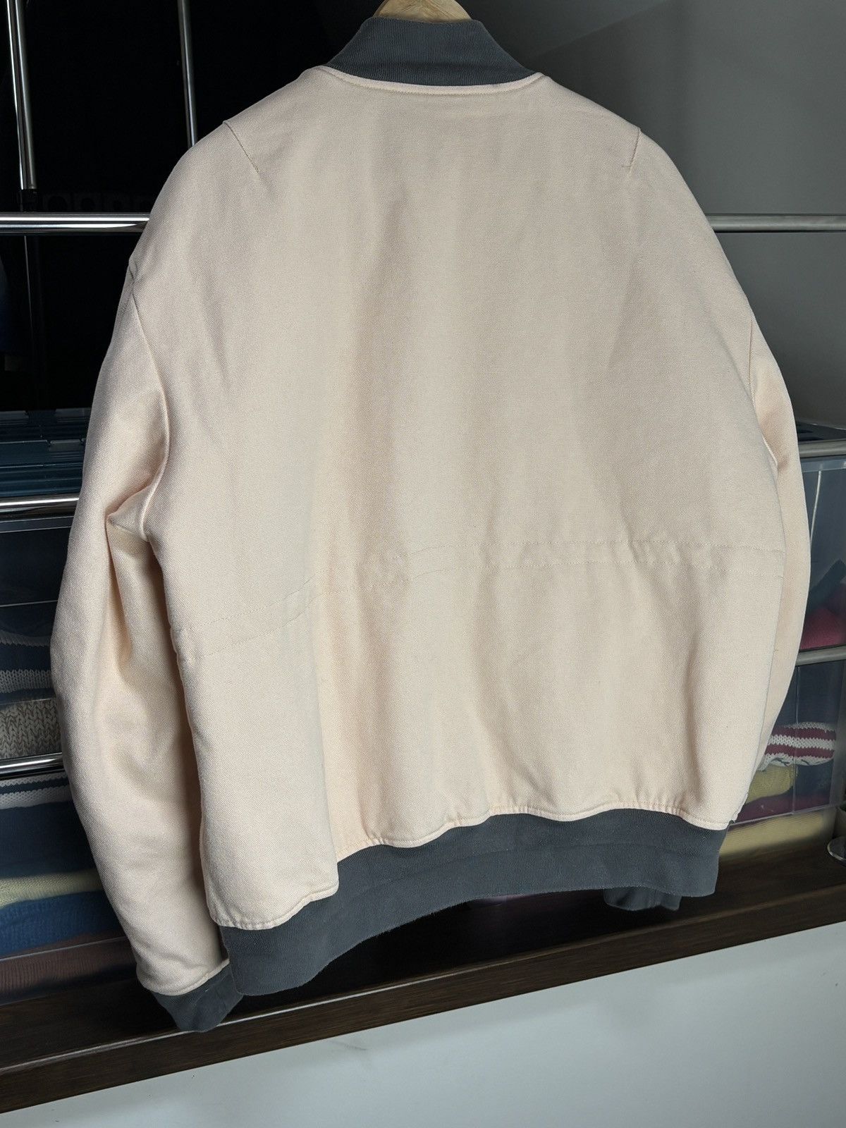 Acne Studios Acne Studios Powder Pink Rare Color Sample Bomber Jacket Size US L / EU 52-54 / 3 - 7 Thumbnail