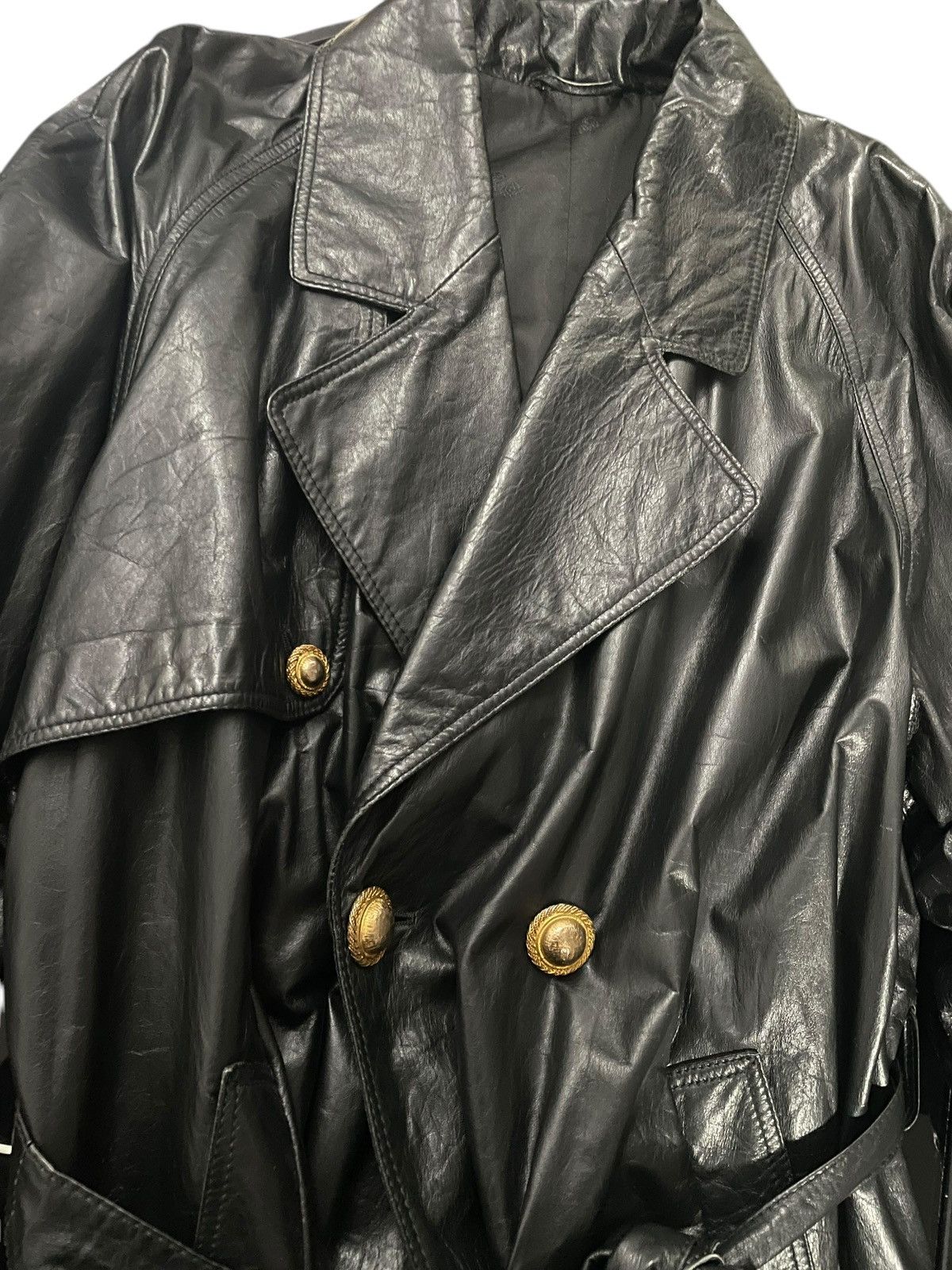 Designer × Vintage Trench vintage Pier Mitani 80s years Size L / US 10 / IT 46 - 3 Thumbnail