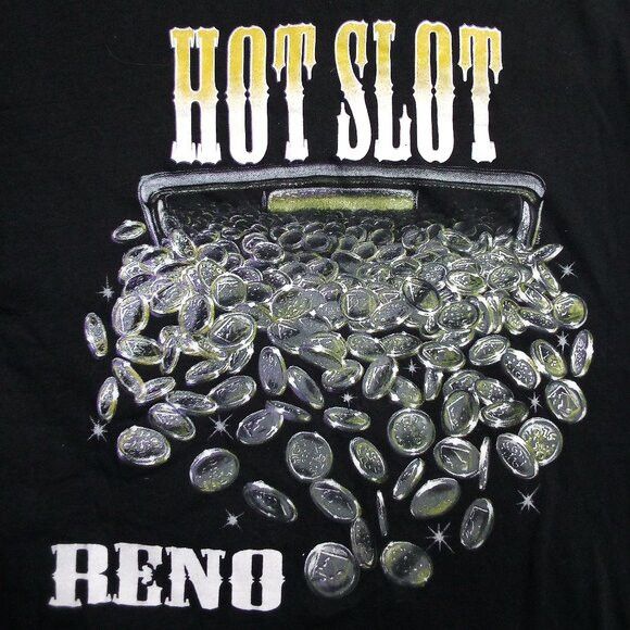 Vintage Vintage Hot Slot Reno Gambling Casino T-Shirt Size US L / EU 52-54 / 3 - 1 Thumbnail