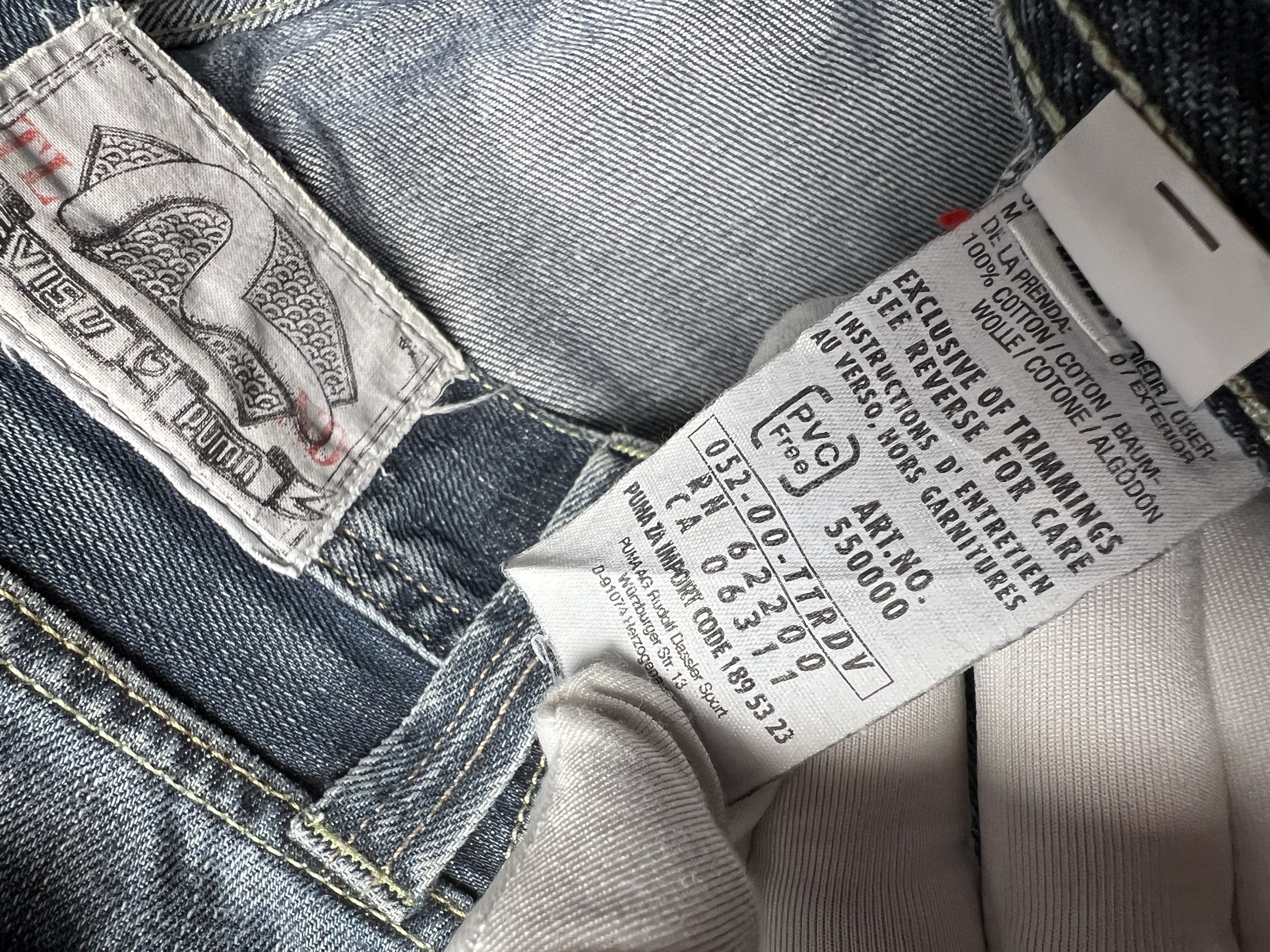 Evisu Evisu Puma Denim Jeans 34/32 Size US 34 / EU 50 - 7 Thumbnail