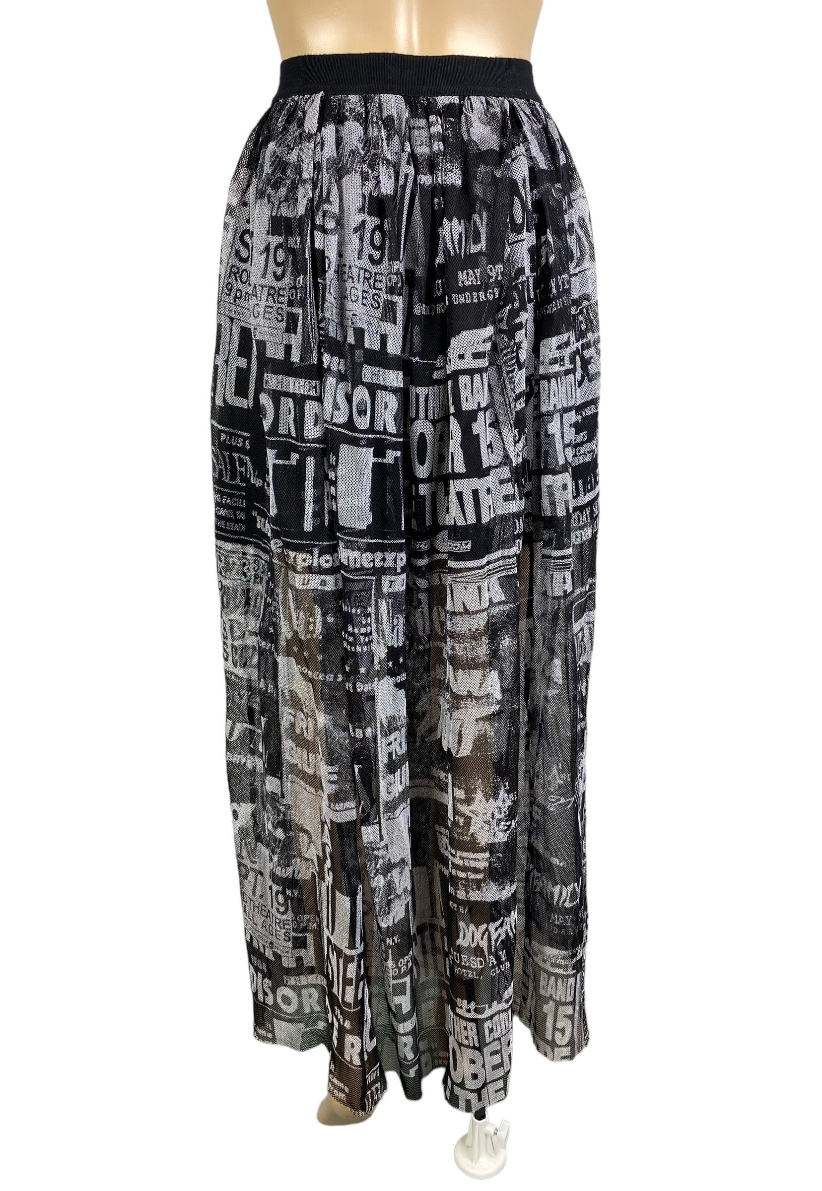 Diesel Diesel Maxi Mesh Printed Skirt size S Size 30" / US 8 / IT 44 - 7 Thumbnail