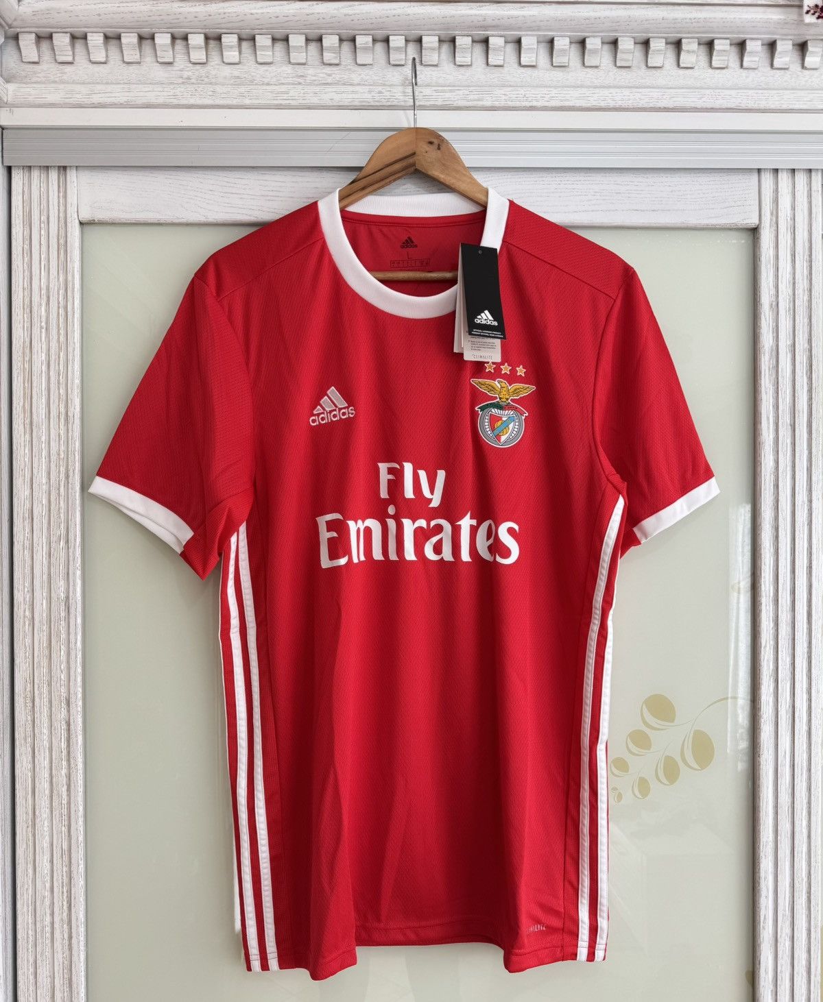 Adidas Benfica 2019-2020 Home Soccer Jersey Football Kit Shirt Size US L / EU 52-54 / 3 - 1 Thumbnail