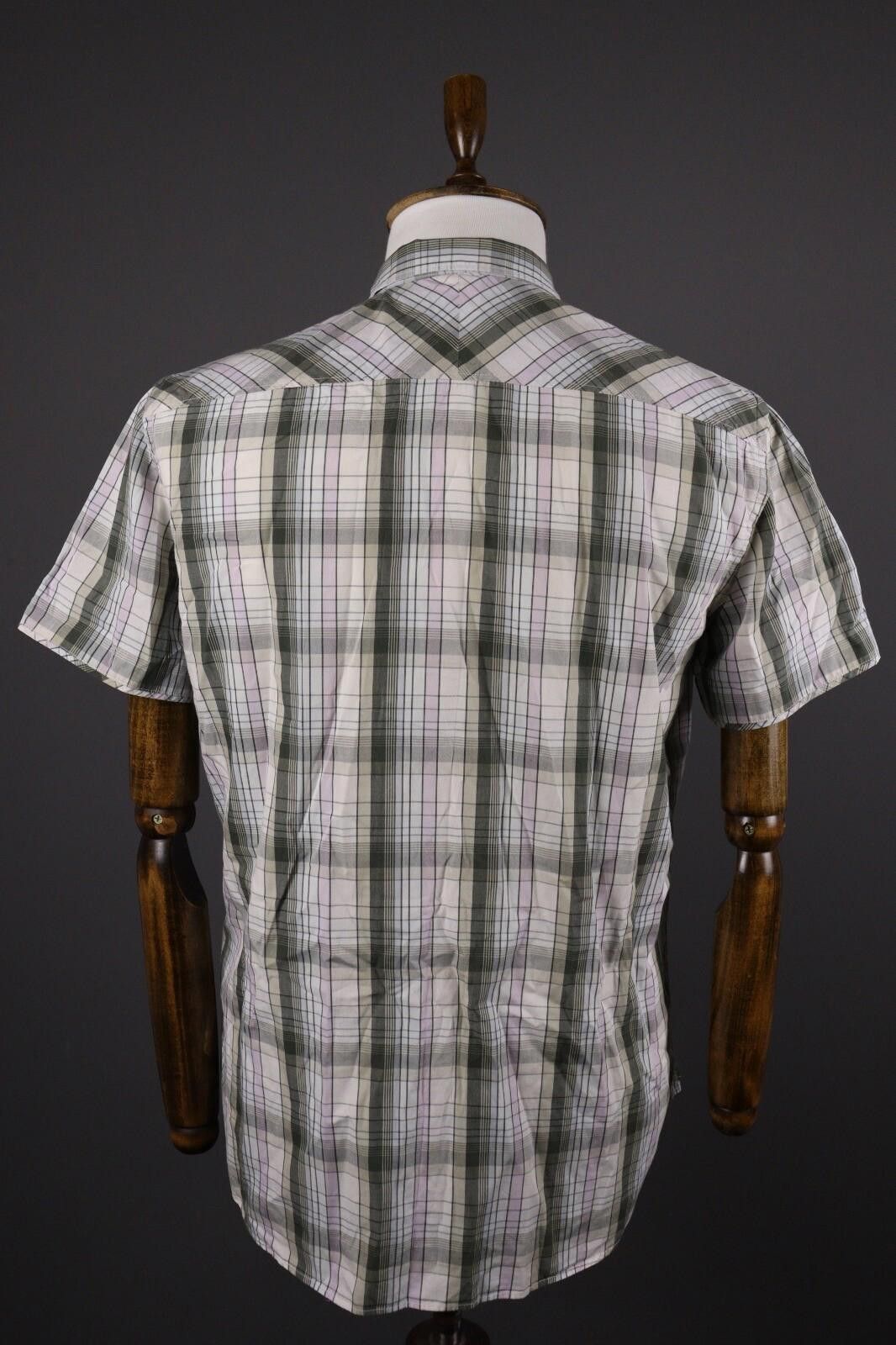 Paul Smith Paul Smith Jeans Check Short Sleeve Button Down Shirt Size L Size US L / EU 52-54 / 3 - 7 Thumbnail