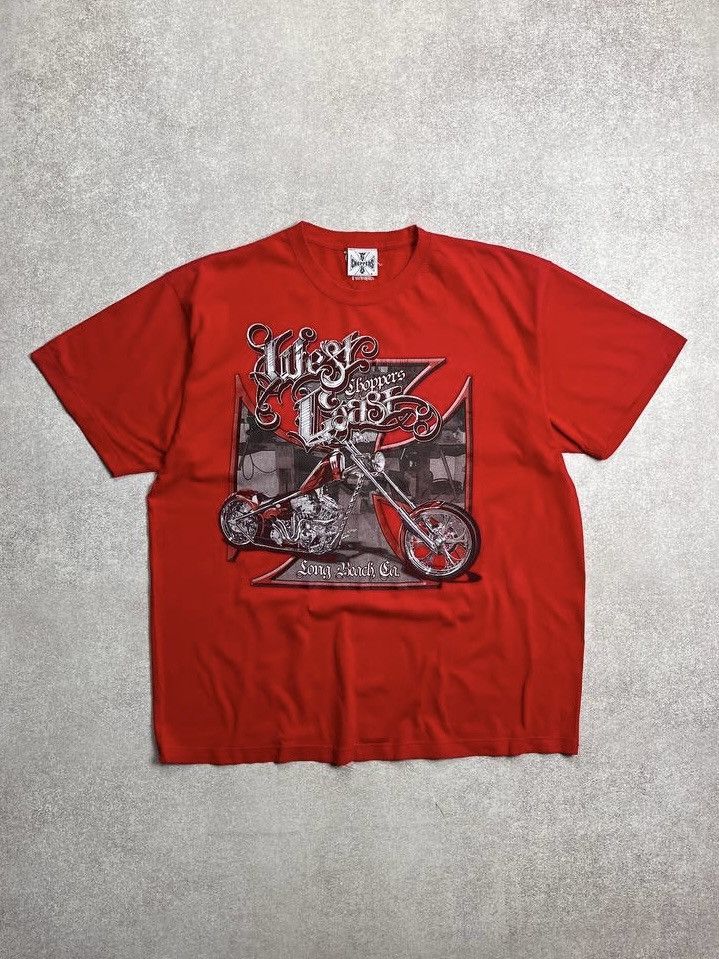 Vintage VINTAGE 90’s WEST COAST CHOPPERS BOXY LONGSLEEVE T-SHIRT L Size US L / EU 52-54 / 3 - 1 Thumbnail
