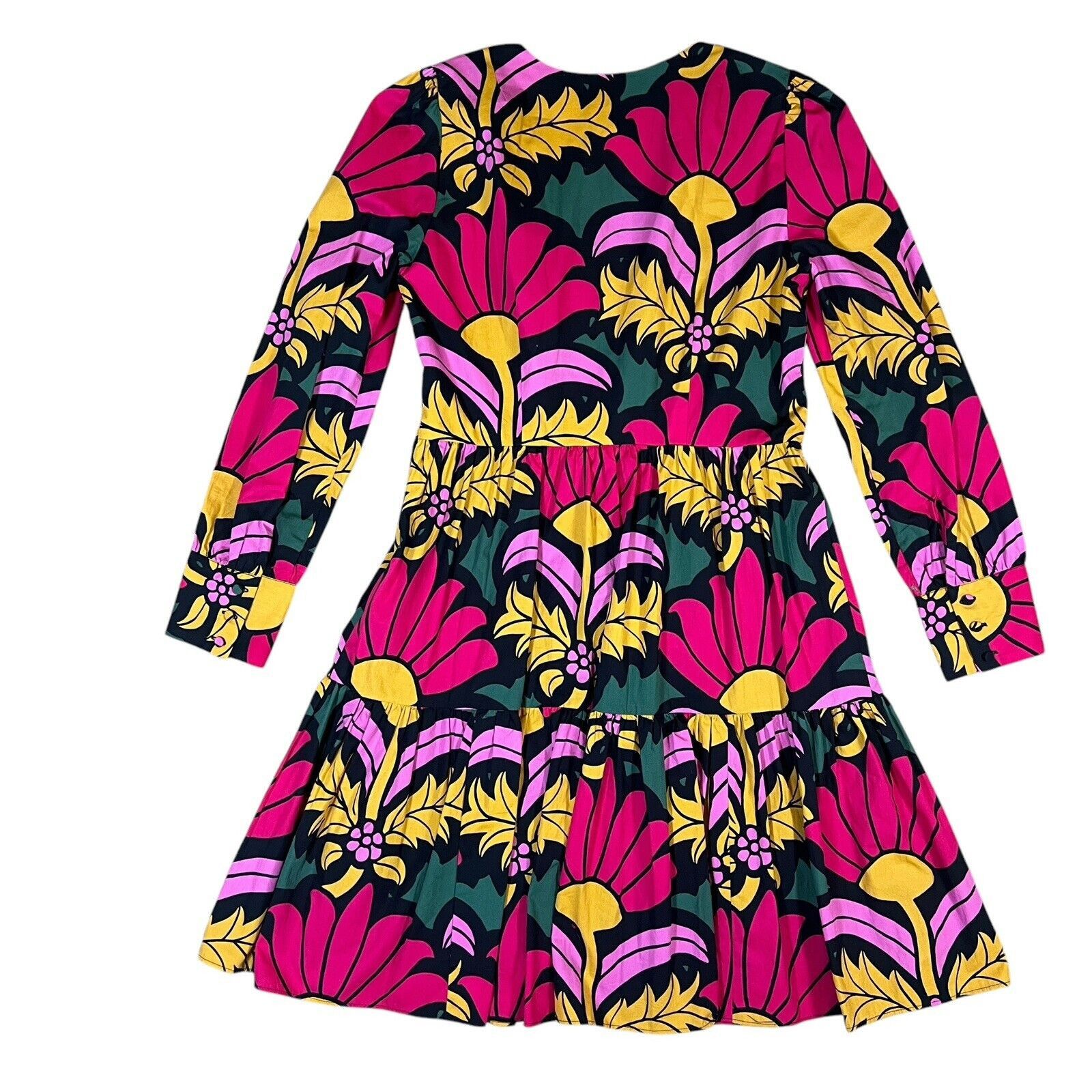 J.Crew J.CREW Pink Floral Ratti Grandi Fiori Short Dress Size 4 Size S / US 4 / IT 40 - 7 Thumbnail