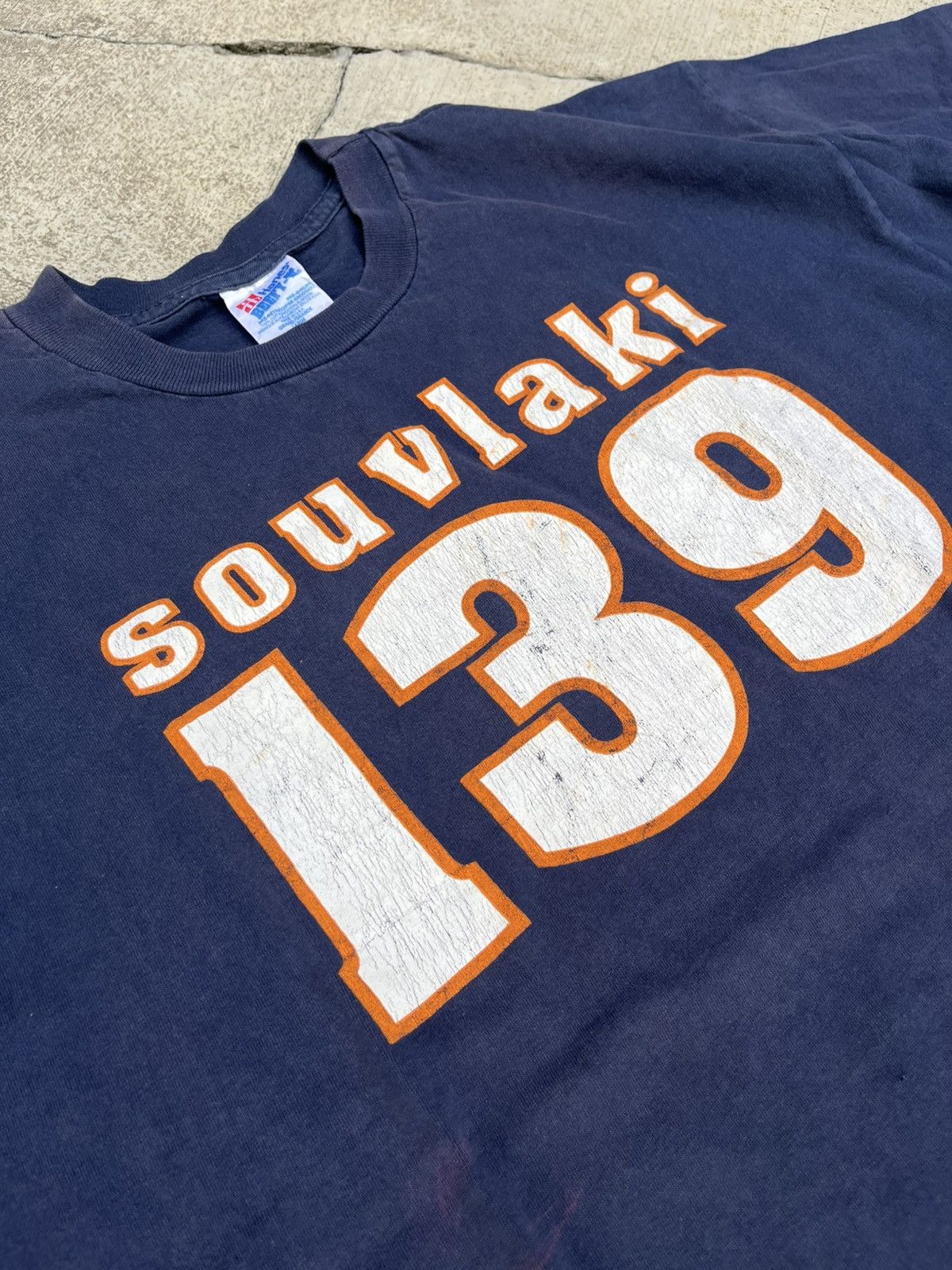 Hanes Vintage 1993 Shoegaze Slowdive Souvlaki T Shirt Size US L / EU 52-54 / 3 - 3 Thumbnail