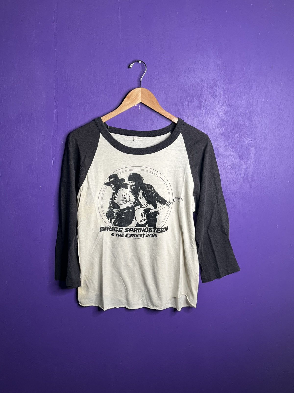 Band Tees × Vintage Vintage 70s Bruce Springsteen and the e street band tee Size US M / EU 48-50 / 2 - 1 Thumbnail