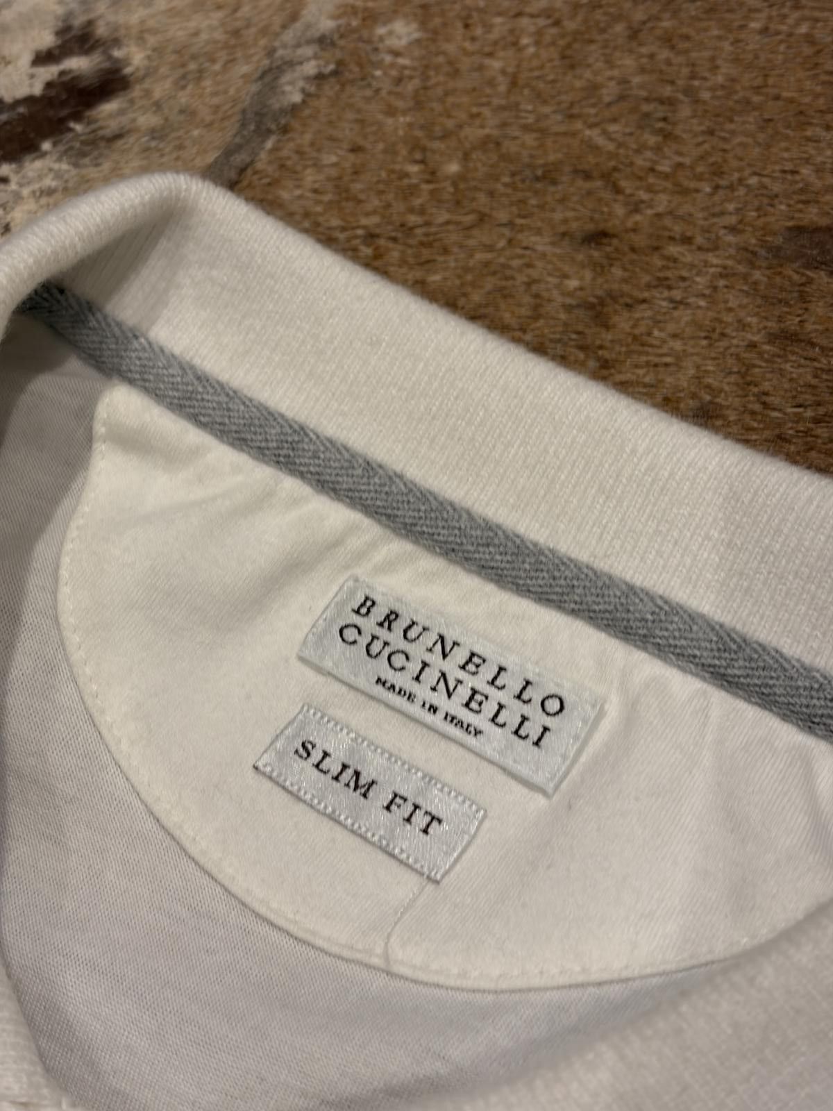 Brunello Cucinelli Brunello Cucinelli Long-Sleeve Polo Size US L / EU 52-54 / 3 - 3 Thumbnail