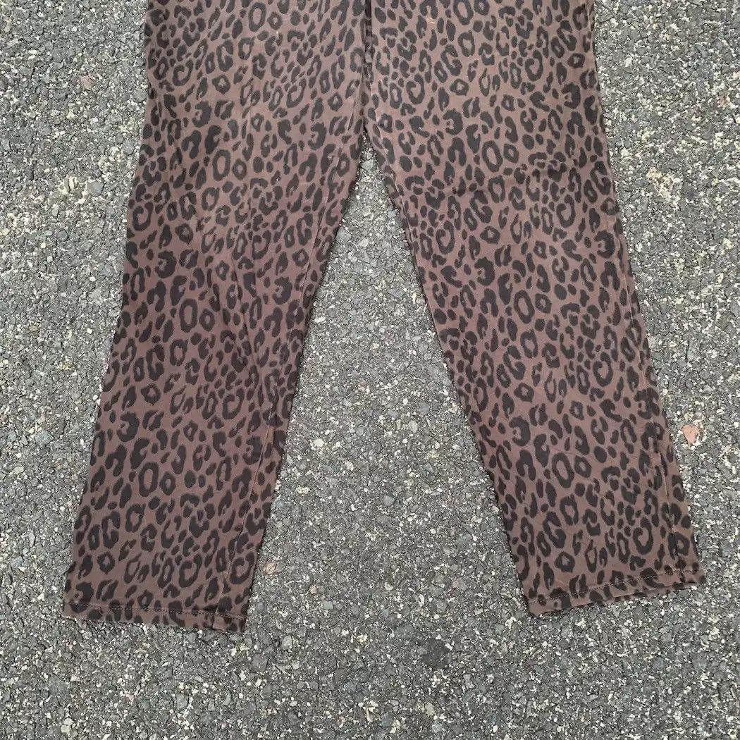 Art Comes First × Japanese Brand Gloria Vandesilb Stretchable Pants Leopard Pattern Pants Size US 34 / EU 50 - 5 Thumbnail