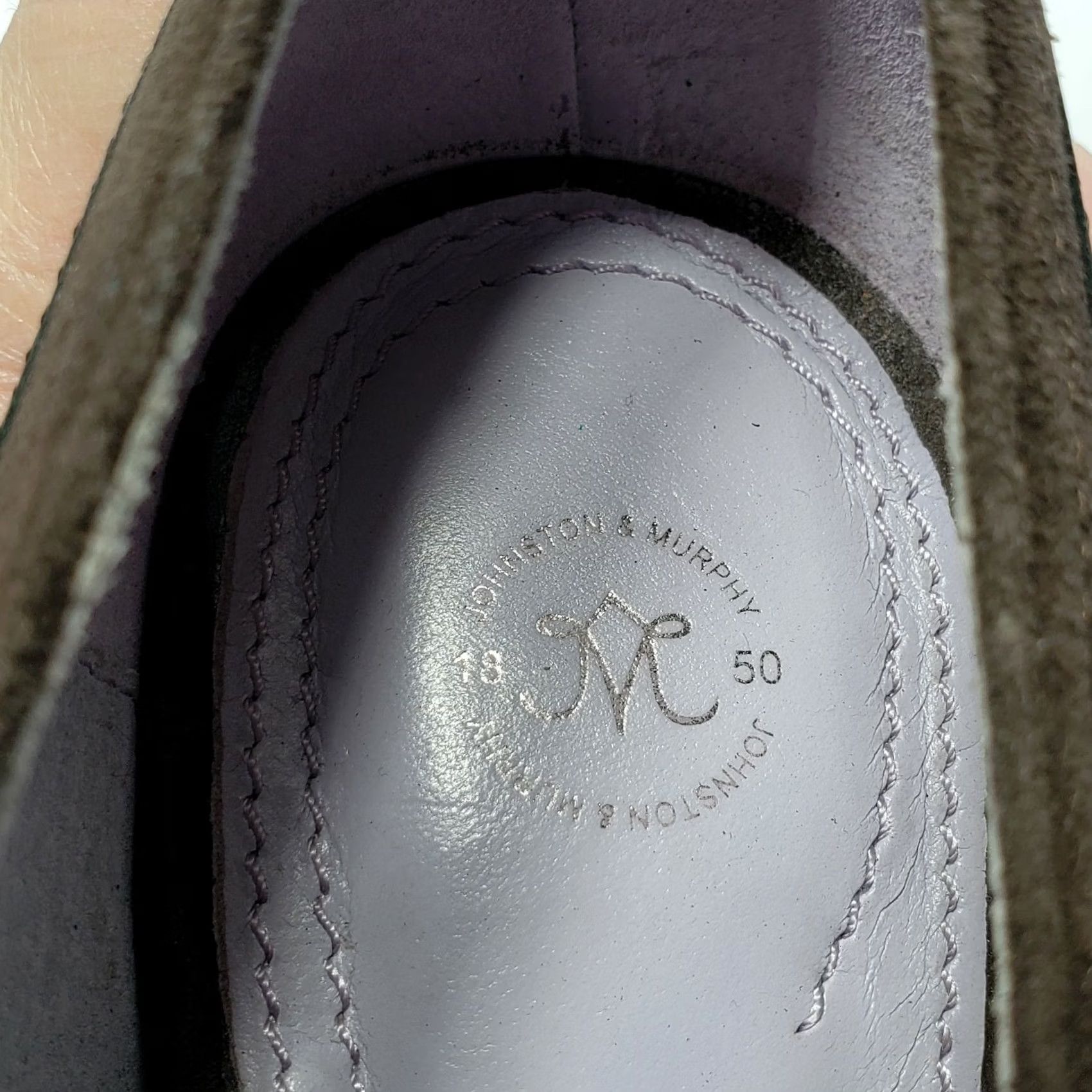 Johnston & Murphy Johnston & Murphy brown lace-up pumps heels Suede Cap Toe Booties Size 8.5M Size ONE SIZE - 6 Thumbnail