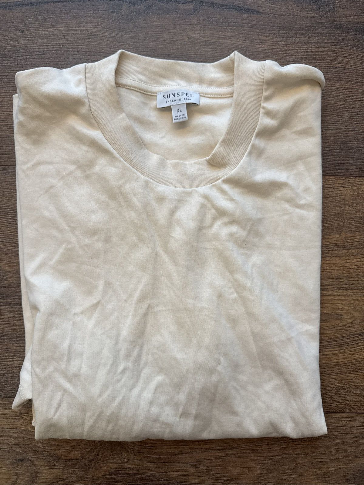 Sunspel Sunspel Heavyweight undyed T-Shirt - XL Size US XL / EU 56 / 4 - 1 Preview