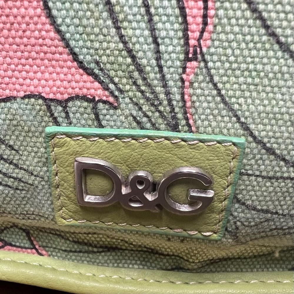 Dolce & Gabbana D&G by Dolce & Gabbana Floral Handbag Mini Pouch Size ONE SIZE - 6 Thumbnail