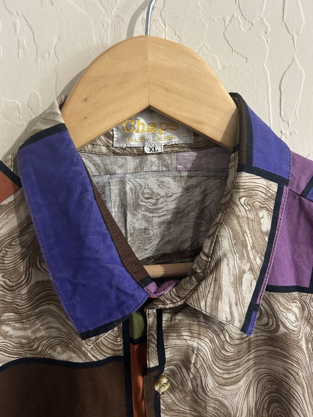 Chaps × Chaps Ralph Lauren × Vintage Vintage Chaps Ralph Lauren Button Up Shirt Size US XL / EU 56 / 4 - 2 Thumbnail