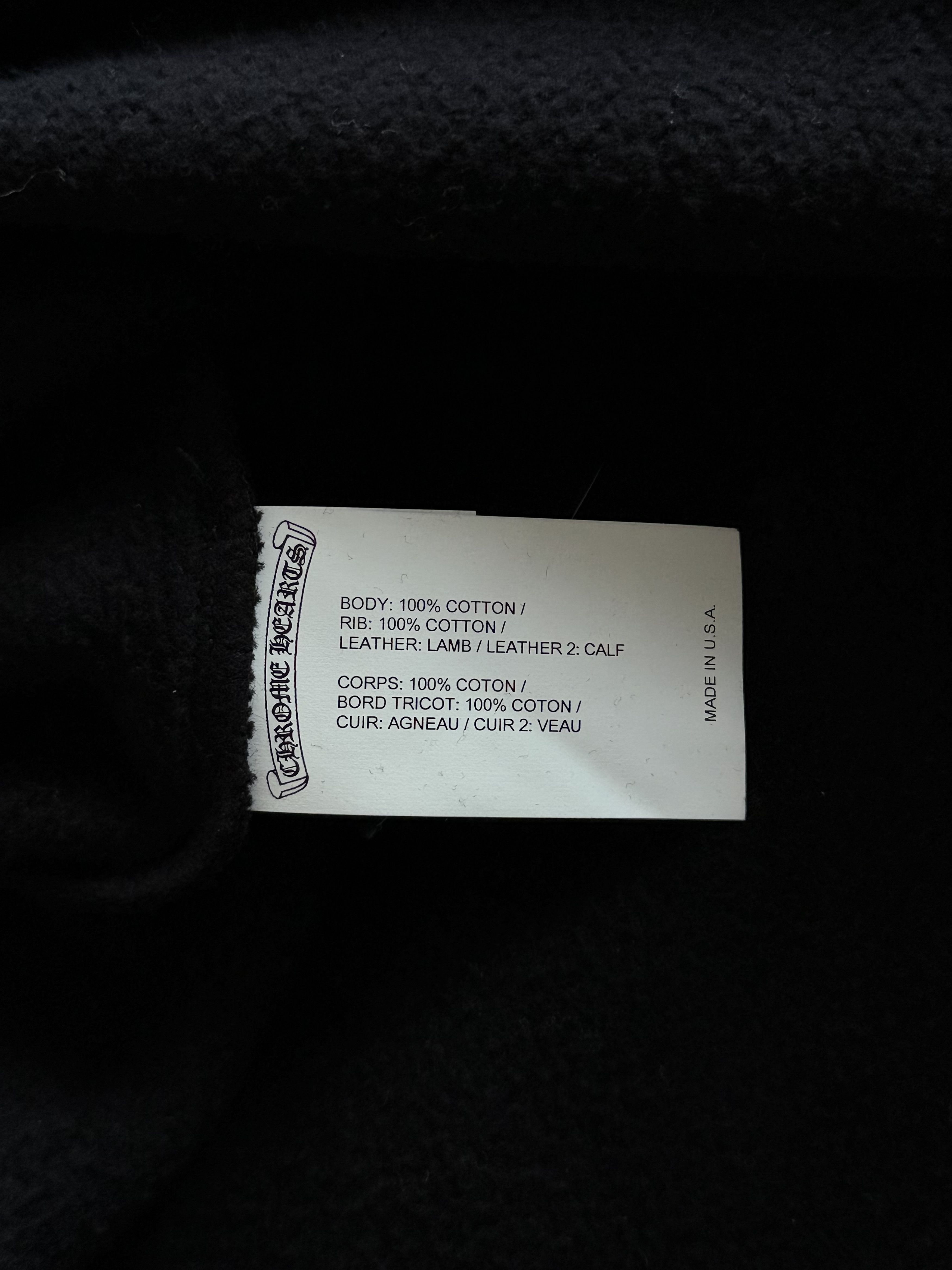 Chrome Hearts Chrome Hearts Black Cross Patch Sweater Size US L / EU 52-54 / 3 - 4 Thumbnail