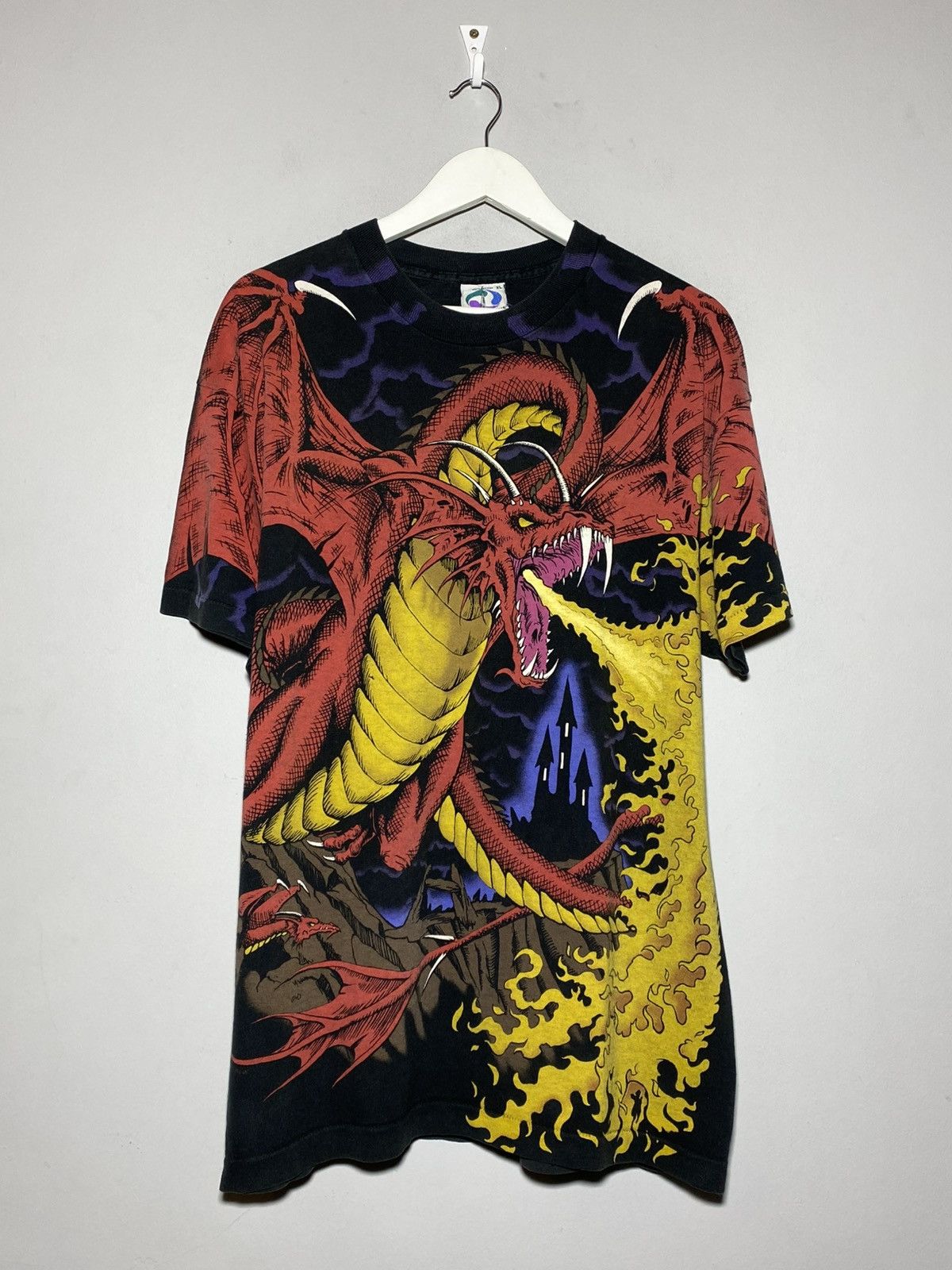 Liquid Blue Vintage 1993 Liquid Blue Dragon Knight All Over Print AOP Size US XL / EU 56 / 4 - 1 Thumbnail