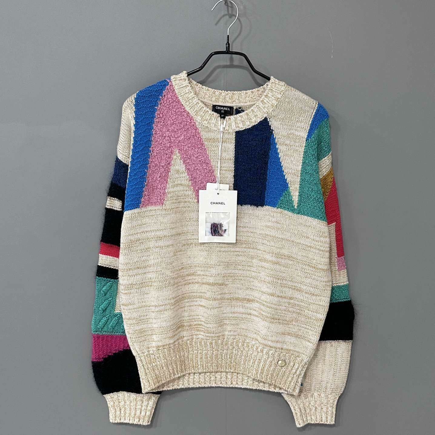 Chanel Chanel Knit Multi Sweater S Women Size S / US 4 / IT 40 - 1 Thumbnail