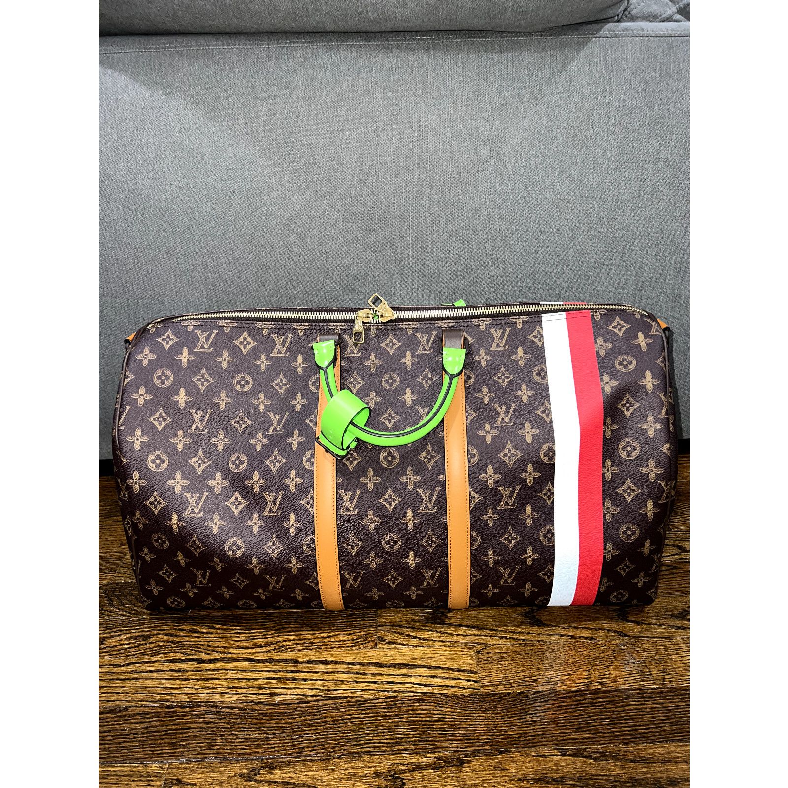 Louis Vuitton Louis Vuitton Keepall Bandouliere Weekend Travel Bag Size ONE SIZE - 9 Thumbnail