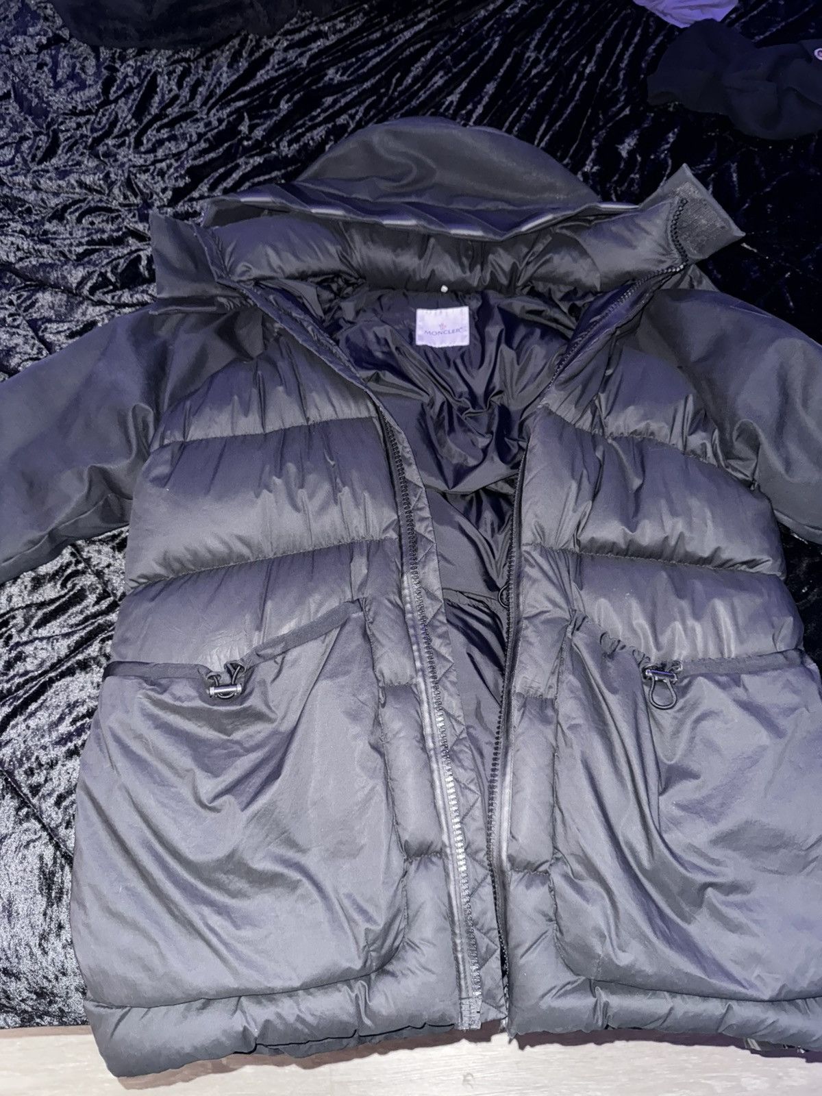 Moncler × Off-White Off white x moncler long down jacket Size US XXL / EU 58 / 5 - 2 Thumbnail