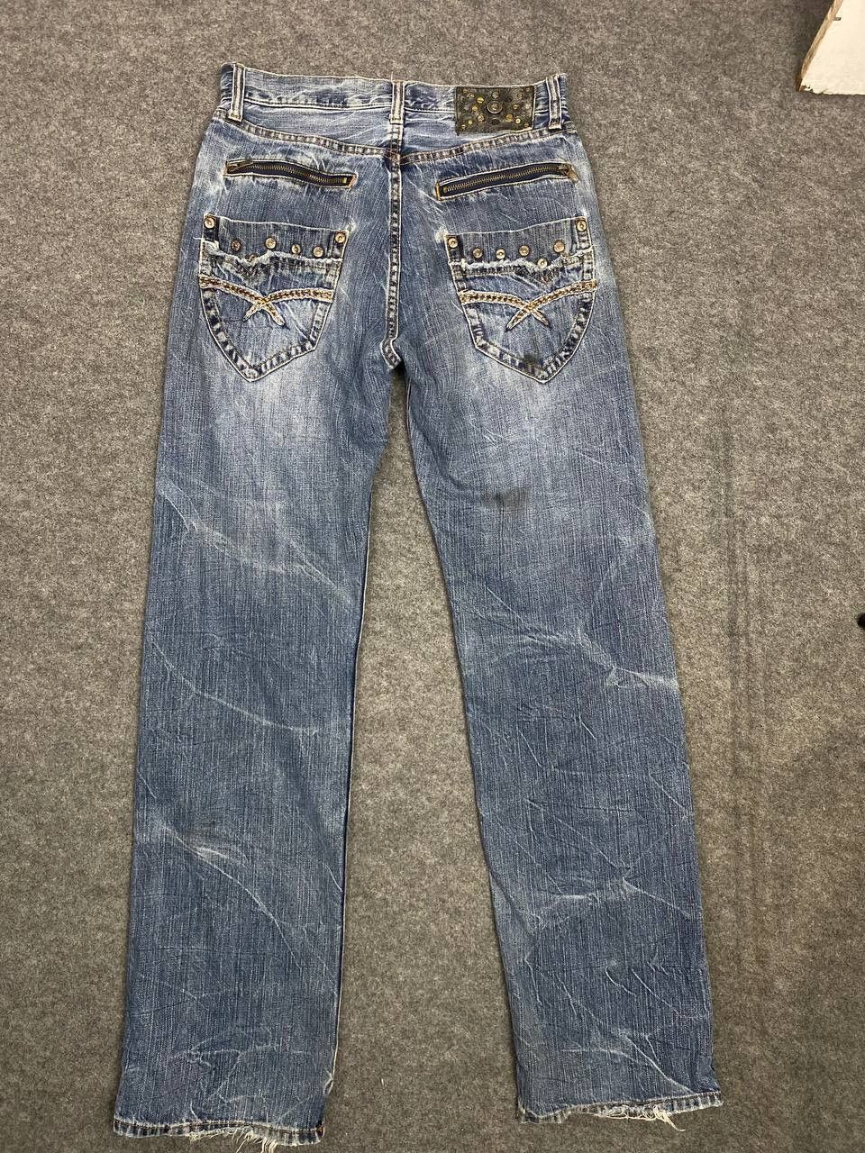 Japanese Brand vintage villand japanese brands very nice design denim Size US 32 / EU 48 - 1 Thumbnail