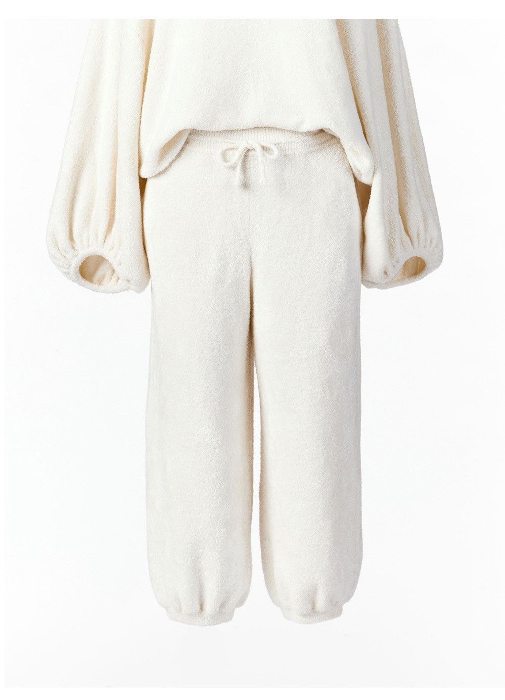 Loro Piana o1srvl11e1124 Cocooning Regular-Fit Trouser in White Size 27" / US 4 / IT 40 - 4 Thumbnail
