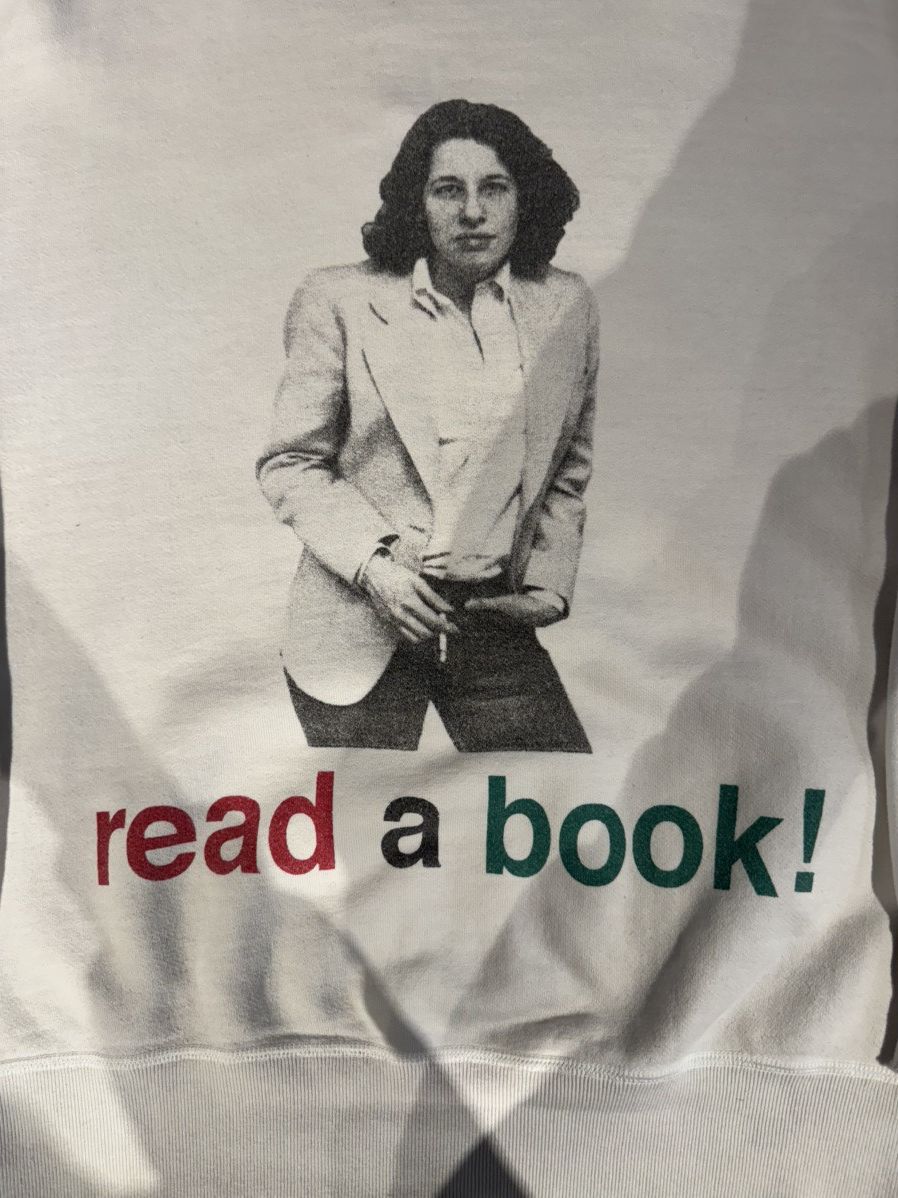 Saint Michael Saint Michael “Read A Book” White Crewneck Size US M / EU 48-50 / 2 - 3 Thumbnail