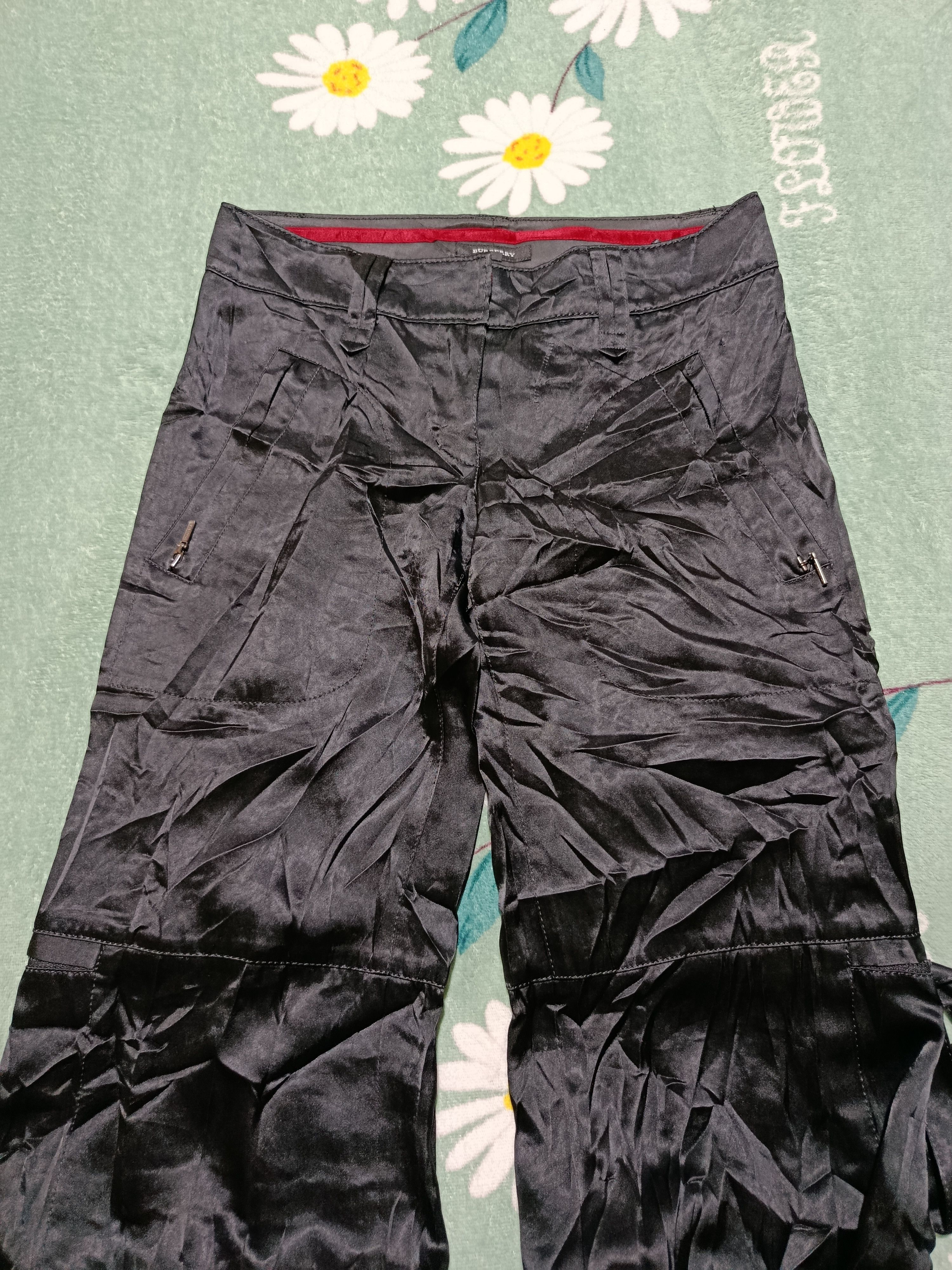 Burberry Vintage Burberry Triacetate Bondage pants Size 29" - 8 Thumbnail