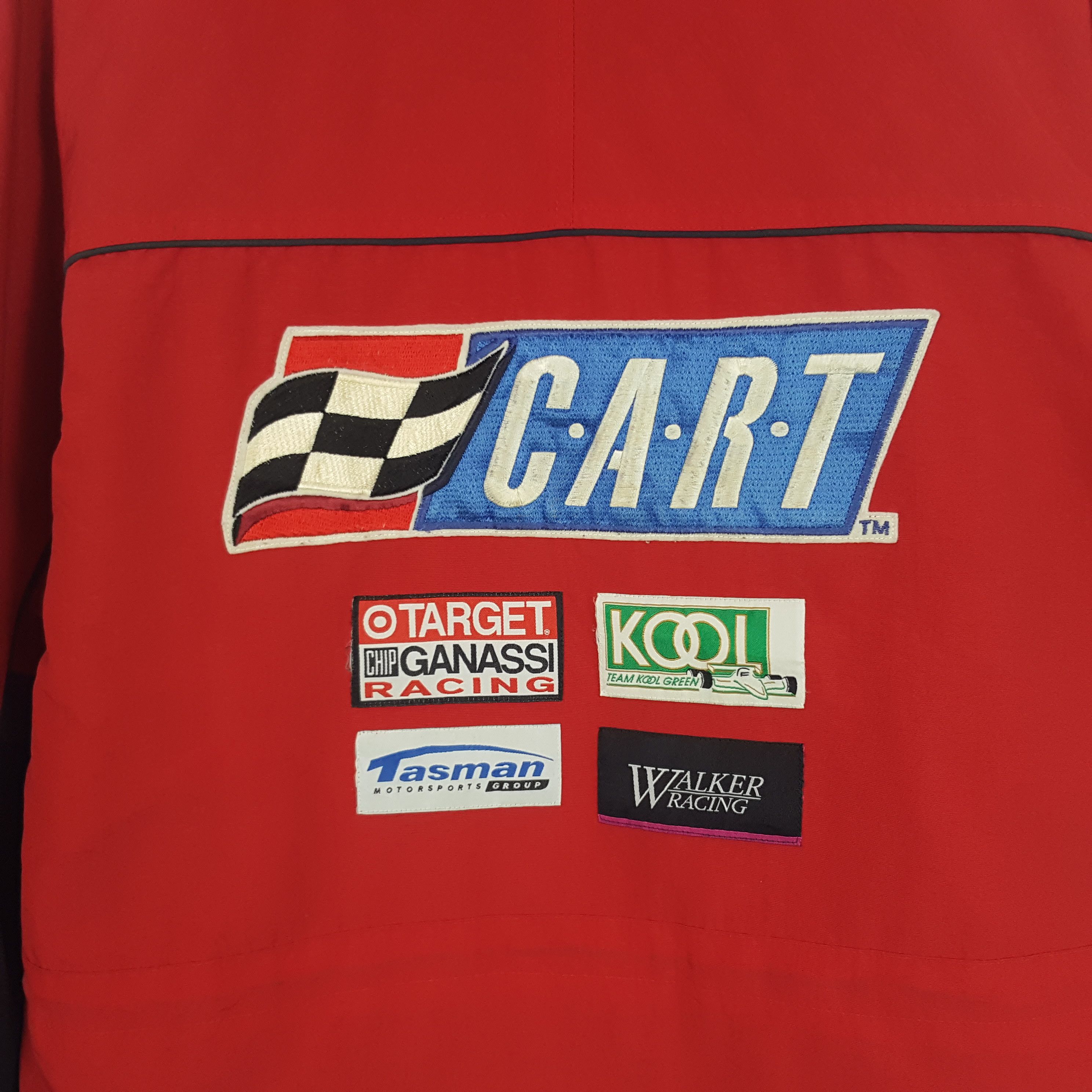 Honda × Vintage Vintage Honda C.A.R.T Zipper Windbreaker Jacket Size US L / EU 52-54 / 3 - 2 Thumbnail