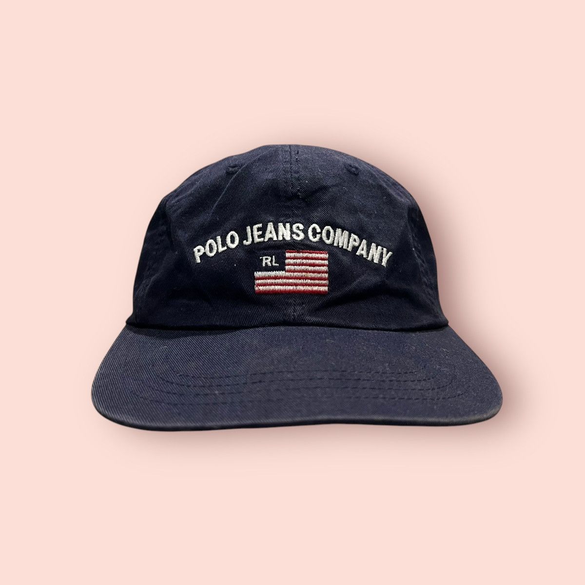 Polo Ralph Lauren × Ralph Lauren × Vintage VINTAGE POLO JEANS COMPANY STRAPBACK CAP Size ONE SIZE - 1 Thumbnail